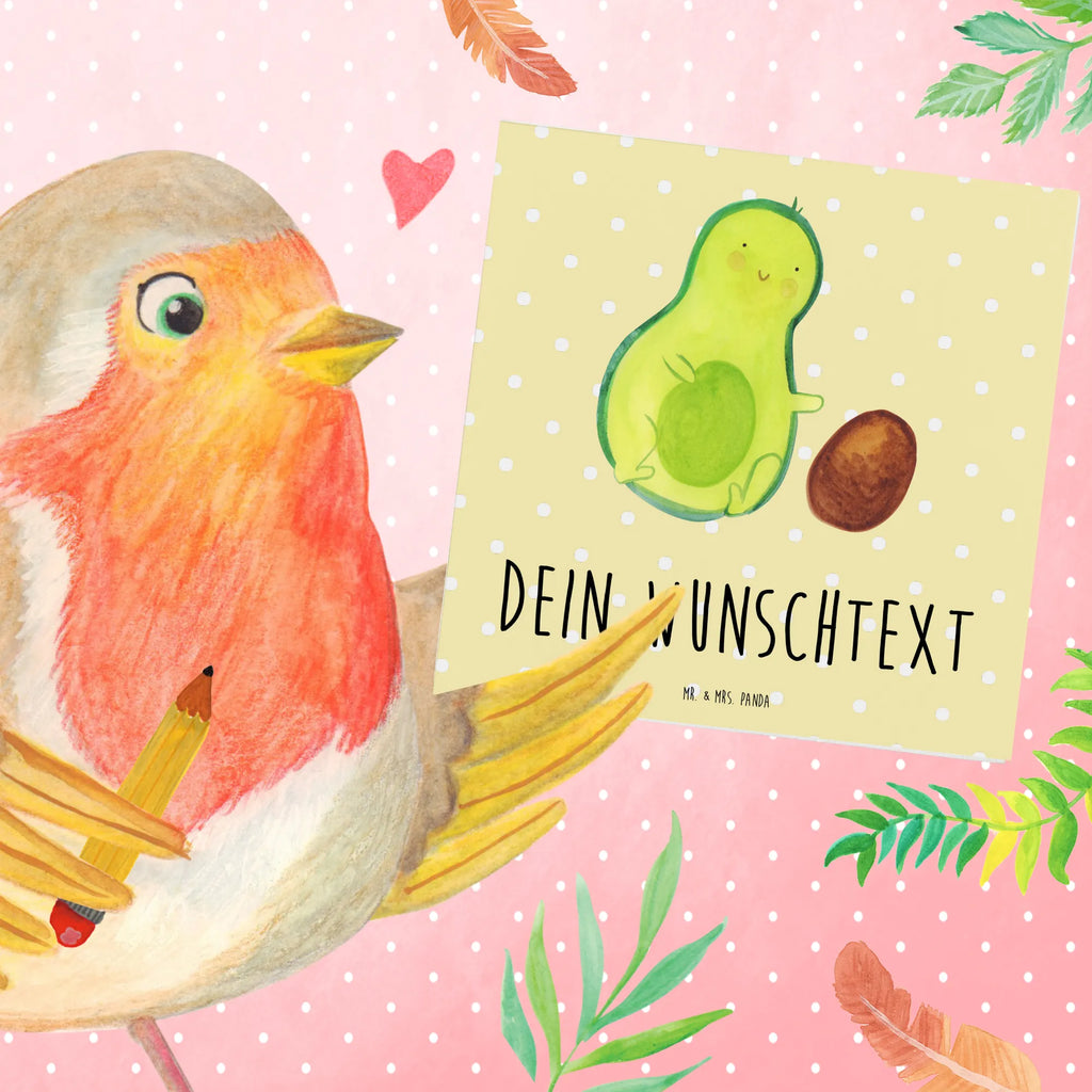 Personalisierte Deluxe Karte Avocado Kern rollt Grußkarte als Geldgeschenk, Grußkarte selber drucken, Grußkarte selbst gestalten, Grußkarte mit persönlichen Nachrichten, Grußkarten personalisiert, Personalisierte Glückwunschkarte, Personalisiertere Klappkarte, Personalisierte Geburtstagskarte, Personalisierte Einladungskarte, Personalisierte Hochzeitskarte, Personalisierte Karte, Personalisierte Grußkarte, Grußkarte mit Namen, Avocado, Veggie, Vegan, Gesund, Geburt, zur Geburt, Kind, Baby, Schwangerschaft, Liebe, Geburtstag, Babyparty, große Liebe, Schwanger, Säugling, Love, Avocados, erstes Kind
