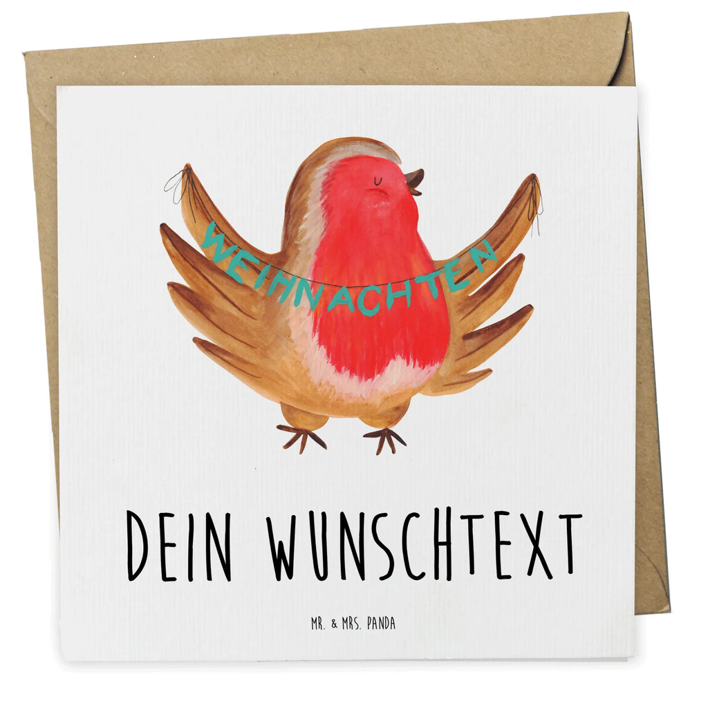 Personalized Deluxe Card robin Christmas Personalisierte Einladungskarte, Grußkarten personalisiert, Personalisierte Hochzeitskarte, Grußkarte selbst gestalten, Personalisiertere Klappkarte, Grußkarte selber drucken, Personalisierte Karte, Personalisierte Glückwunschkarte, Grußkarte als Geldgeschenk, Personalisierte Geburtstagskarte, Grußkarte mit Namen, Personalisierte Grußkarte, Grußkarte mit persönlichen Nachrichten, Winter, Weihnachten, Weihnachtsdeko, Nikolaus, Advent, Heiligabend, Wintermotiv, xmas, Weihnachtsmotiv, Weihnachtsgruß, Frohe Weihnachten, Vogel