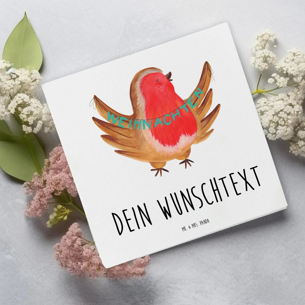 Personalized Deluxe Card robin Christmas Personalisierte Einladungskarte, Grußkarten personalisiert, Personalisierte Hochzeitskarte, Grußkarte selbst gestalten, Personalisiertere Klappkarte, Grußkarte selber drucken, Personalisierte Karte, Personalisierte Glückwunschkarte, Grußkarte als Geldgeschenk, Personalisierte Geburtstagskarte, Grußkarte mit Namen, Personalisierte Grußkarte, Grußkarte mit persönlichen Nachrichten, Winter, Weihnachten, Weihnachtsdeko, Nikolaus, Advent, Heiligabend, Wintermotiv, xmas, Weihnachtsmotiv, Weihnachtsgruß, Frohe Weihnachten, Vogel