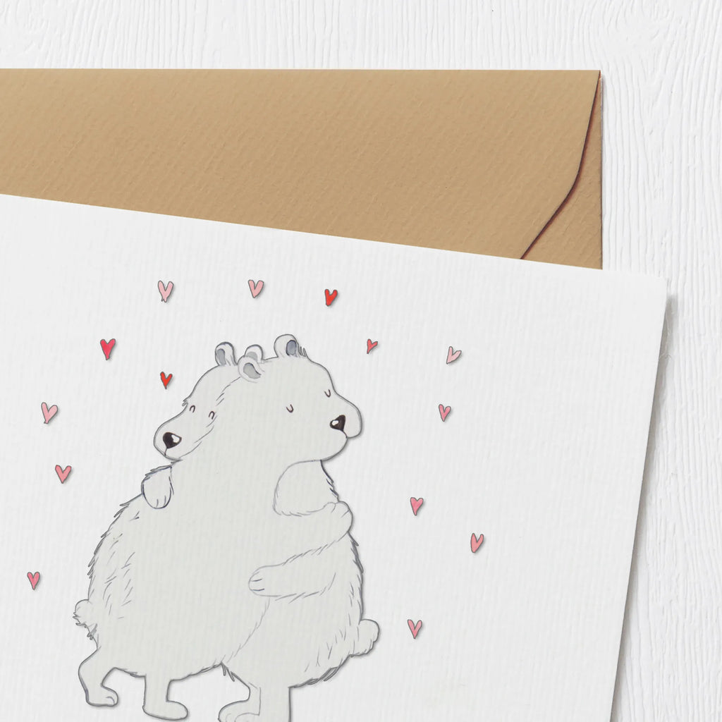 Personalized Deluxe Card Icebear Embrace Grußkarten personalisiert, Grußkarte mit Namen, Personalisierte Grußkarte, Personalisierte Geburtstagskarte, Grußkarte als Geldgeschenk, Grußkarte selber drucken, Grußkarte mit persönlichen Nachrichten, Grußkarte selbst gestalten, Personalisierte Glückwunschkarte, Personalisierte Einladungskarte, Personalisiertere Klappkarte, Personalisierte Hochzeitskarte, Personalisierte Karte, Tiermotive, Gute Laune, lustige Sprüche, Tiere