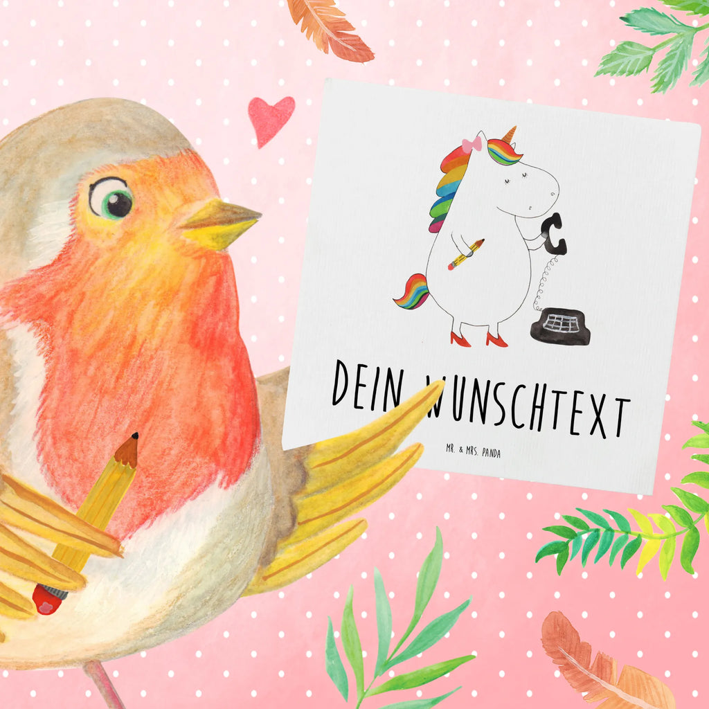 Personalized Deluxe Card unicorn secretary Grußkarten personalisiert, Grußkarte selber drucken, Personalisierte Einladungskarte, Personalisierte Hochzeitskarte, Grußkarte mit Namen, Grußkarte als Geldgeschenk, Grußkarte selbst gestalten, Grußkarte mit persönlichen Nachrichten, Personalisierte Karte, Personalisierte Geburtstagskarte, Personalisierte Glückwunschkarte, Personalisiertere Klappkarte, Personalisierte Grußkarte, Einhorn, Einhörner, Einhorn Deko, Unicorn, Bürokraft, Steuerkanzlei, Rechtsanwältin, Rechtsanwaltsgehilfin, Steuerbüro, Bürohilfe, Büro, Sekretärin