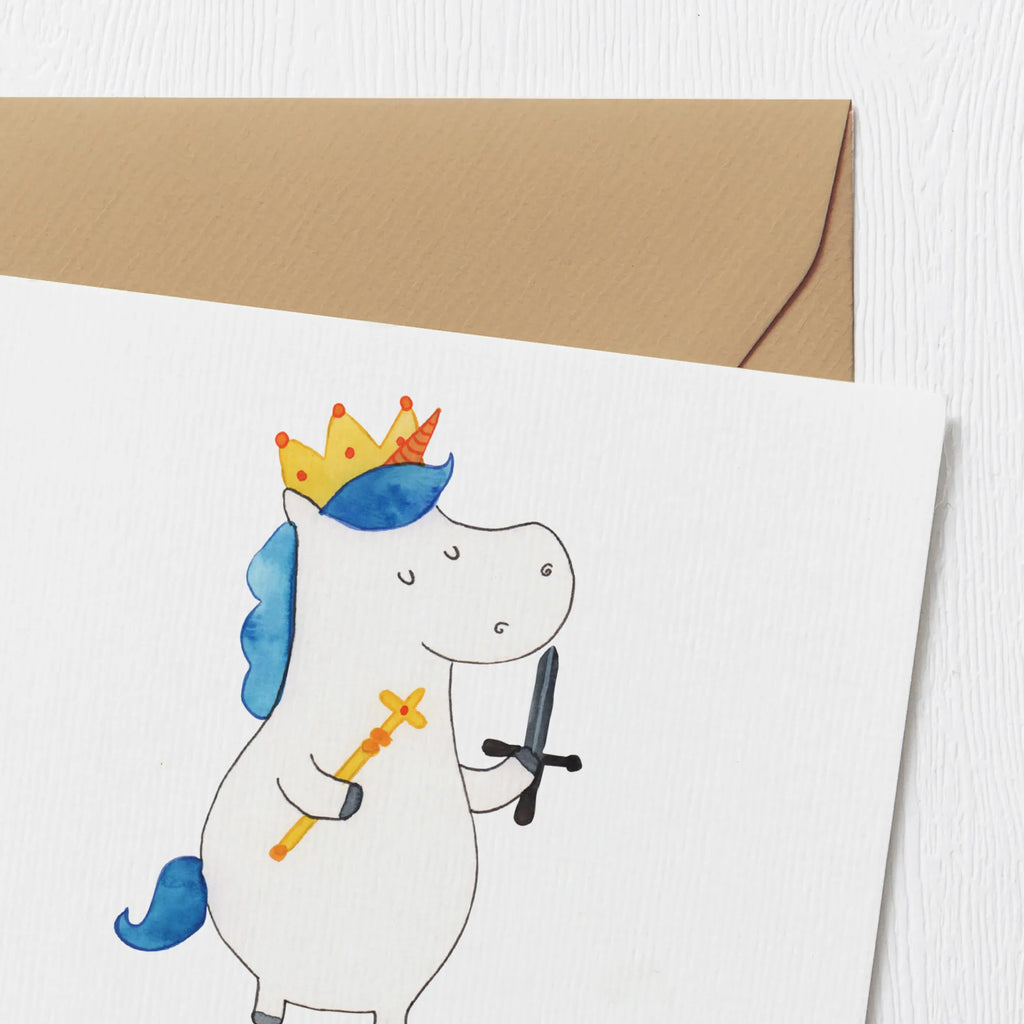 Personalized Deluxe Card unicorn king with sword Grußkarte als Geldgeschenk, Personalisierte Karte, Grußkarte mit Namen, Personalisierte Grußkarte, Personalisierte Geburtstagskarte, Grußkarte mit persönlichen Nachrichten, Grußkarte selber drucken, Personalisierte Einladungskarte, Personalisierte Glückwunschkarte, Personalisiertere Klappkarte, Personalisierte Hochzeitskarte, Grußkarten personalisiert, Grußkarte selbst gestalten, Einhorn, Einhörner, Einhorn Deko, Unicorn, Mittelalter, Ritter, König