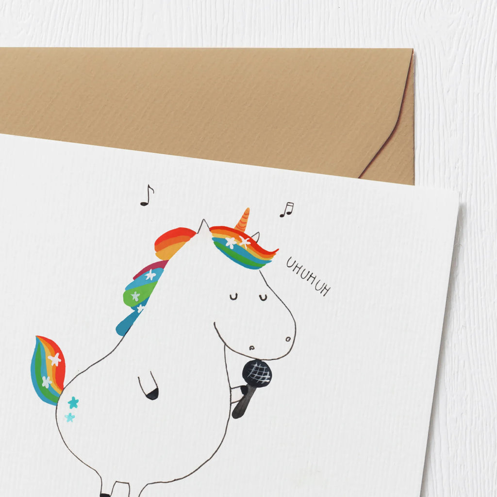 Personalized Deluxe Card unicorn Singer Personalisierte Karte, Personalisierte Geburtstagskarte, Personalisierte Grußkarte, Personalisiertere Klappkarte, Personalisierte Glückwunschkarte, Grußkarten personalisiert, Personalisierte Hochzeitskarte, Grußkarte mit persönlichen Nachrichten, Grußkarte selber drucken, Grußkarte selbst gestalten, Grußkarte mit Namen, Grußkarte als Geldgeschenk, Personalisierte Einladungskarte, Einhorn, Einhörner, Einhorn Deko, Unicorn, Glitzer, Sängerin, Freundin, Konfetti, Party, Fest, Feier, Disco, Geburtstag, Sänger