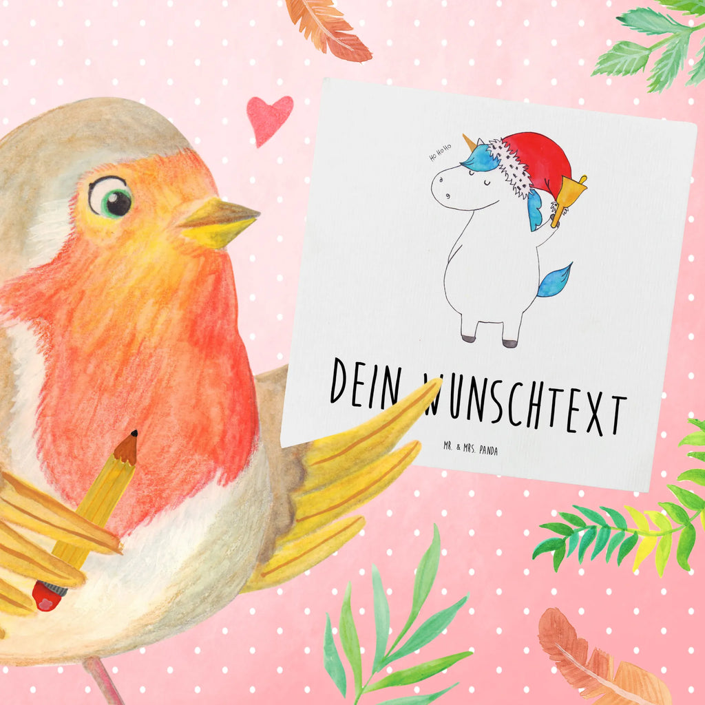 Personalized Deluxe Card unicorn Santa Claus Personalisierte Glückwunschkarte, Personalisierte Einladungskarte, Personalisierte Karte, Personalisierte Geburtstagskarte, Grußkarte mit Namen, Grußkarte selbst gestalten, Personalisierte Grußkarte, Grußkarten personalisiert, Personalisiertere Klappkarte, Personalisierte Hochzeitskarte, Grußkarte selber drucken, Grußkarte mit persönlichen Nachrichten, Grußkarte als Geldgeschenk, Einhorn, Einhörner, Einhorn Deko, Unicorn, Schoki, Feenstaub, Weihnachtsmann, Wunschliste, Gin, Schokolade, Weihnachten, Nikolaus, Wunschzettel