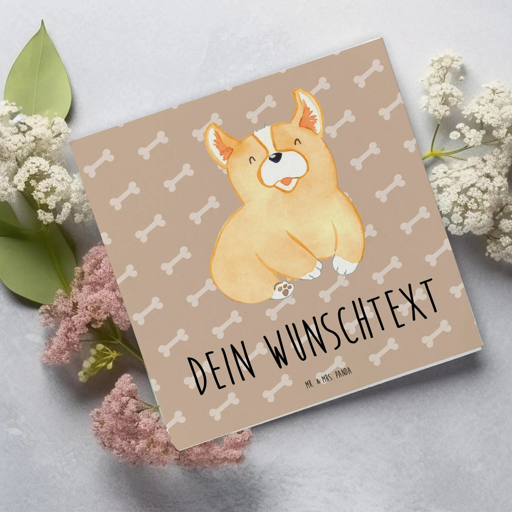 Personalisierte Deluxe Karte Corgie Grußkarte selber drucken, Personalisierte Karte, Personalisierte Glückwunschkarte, Grußkarte selbst gestalten, Grußkarte als Geldgeschenk, Personalisiertere Klappkarte, Grußkarte mit persönlichen Nachrichten, Personalisierte Grußkarte, Grußkarte mit Namen, Personalisierte Hochzeitskarte, Personalisierte Einladungskarte, Grußkarten personalisiert, Personalisierte Geburtstagskarte, Hund, Hundemotiv, Haustier, Hunderasse, Tierliebhaber, Hundebesitzer, Sprüche, Spruch, Motivation, Corgie, Lebensfreude, Welsh Corgie Pembroke, Hundespruch, britisch