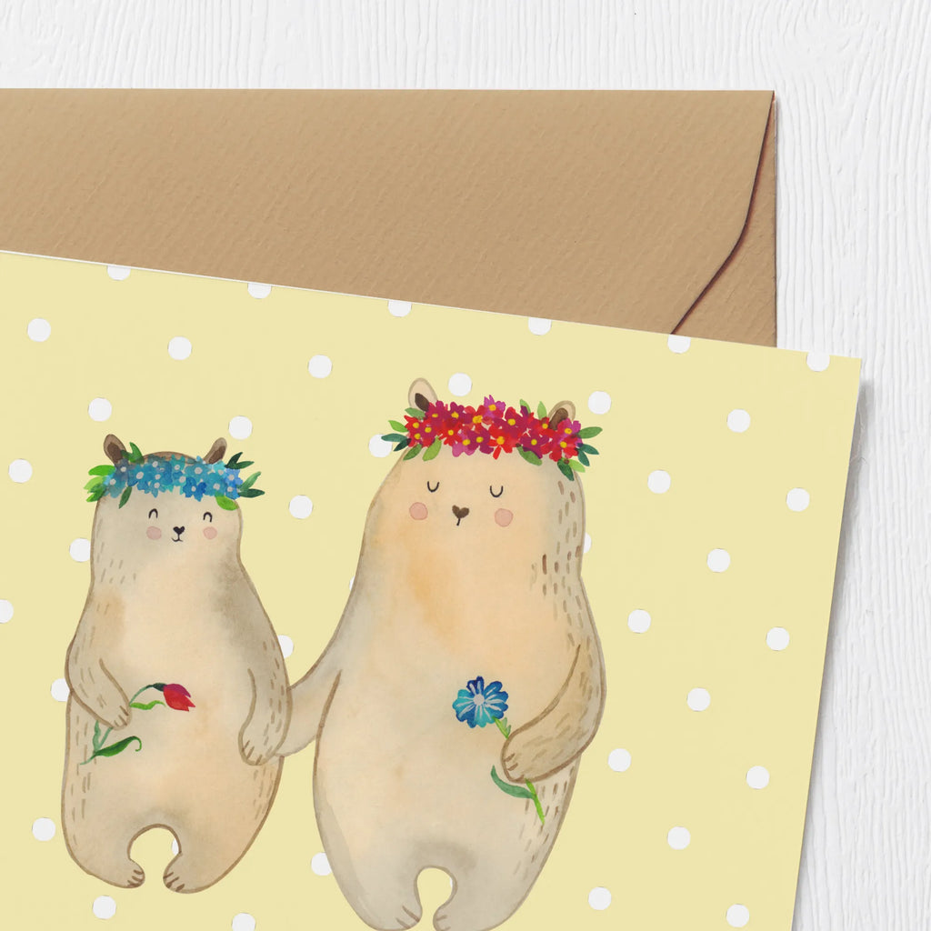 Personalisierte Deluxe Karte Bären mit Blumenkranz Grußkarte selber drucken, Personalisierte Karte, Grußkarte selbst gestalten, Personalisierte Glückwunschkarte, Personalisierte Geburtstagskarte, Personalisiertere Klappkarte, Grußkarte mit Namen, Personalisierte Einladungskarte, Grußkarte als Geldgeschenk, Personalisierte Hochzeitskarte, Grußkarten personalisiert, Personalisierte Grußkarte, Grußkarte mit persönlichen Nachrichten, Familie, Vatertag, Muttertag, Bruder, Schwester, Mama, Papa, Oma, Opa, Mutti, beste Mutter, Mami, Kinder, weltbeste Mama, Töchter, Tochter, Lieblingsmama, Vorbild, Geschenk Mama. Muttertag, Mutter, Family, Lieblingsmensch, Bär, Bären, Kind