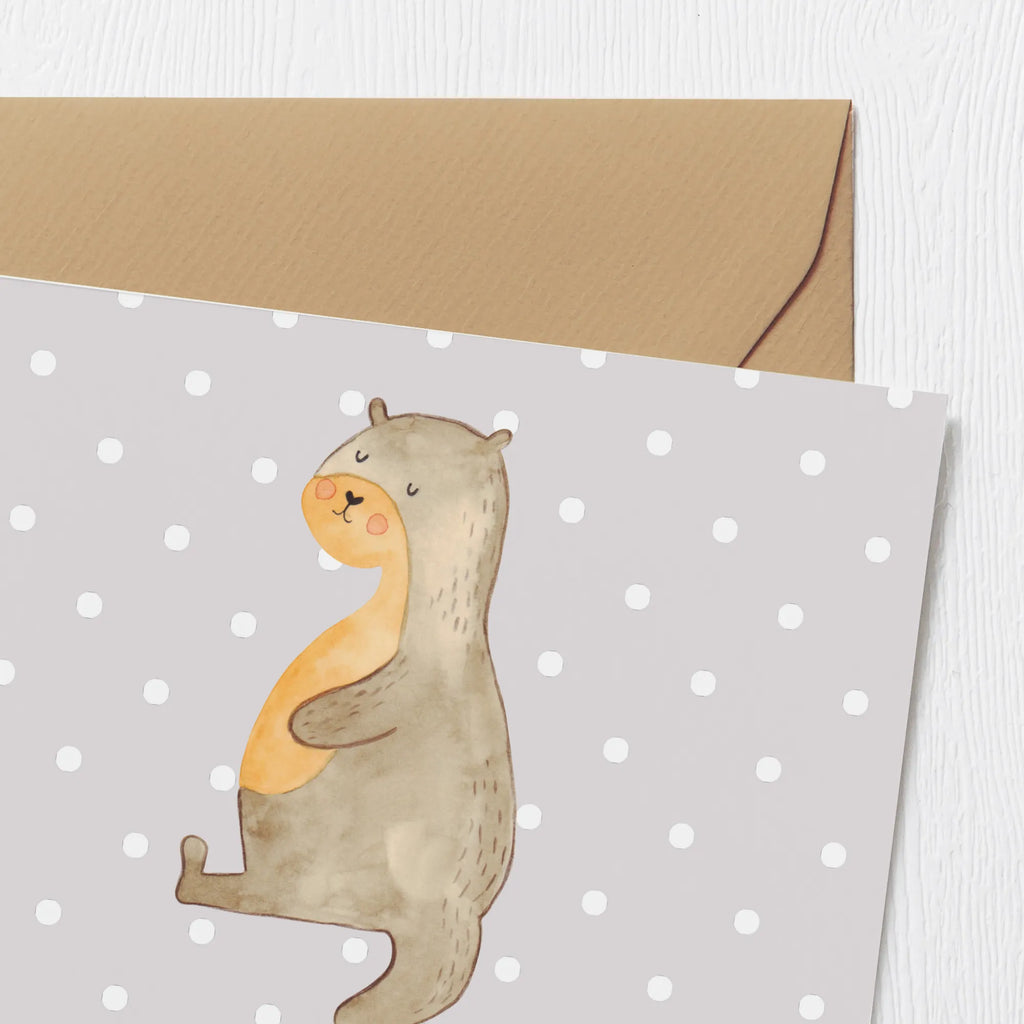 Personalized Deluxe Card otter Belly Grußkarte selber drucken, Personalisierte Glückwunschkarte, Grußkarte selbst gestalten, Personalisierte Hochzeitskarte, Grußkarte mit Namen, Personalisiertere Klappkarte, Personalisierte Einladungskarte, Grußkarten personalisiert, Grußkarte mit persönlichen Nachrichten, Personalisierte Geburtstagskarte, Grußkarte als Geldgeschenk, Personalisierte Grußkarte, Personalisierte Karte, Otter, Fischotter, Seeotter, Otter Seeotter See Otter
