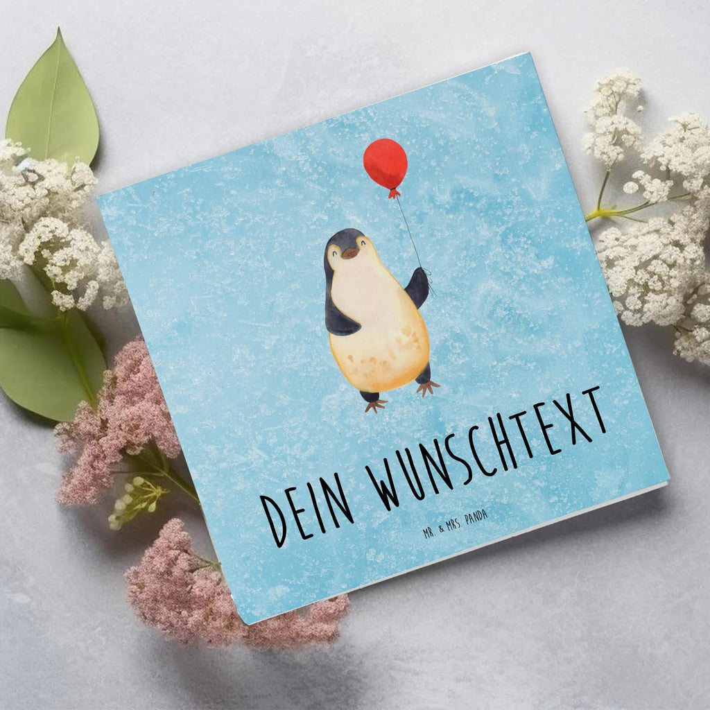 Personalisierte Deluxe Karte Pinguin Luftballon Personalisierte Glückwunschkarte, Personalisierte Einladungskarte, Personalisierte Grußkarte, Personalisierte Geburtstagskarte, Grußkarte selbst gestalten, Grußkarten personalisiert, Personalisiertere Klappkarte, Grußkarte mit Namen, Grußkarte als Geldgeschenk, Grußkarte mit persönlichen Nachrichten, Personalisierte Hochzeitskarte, Grußkarte selber drucken, Personalisierte Karte, Pinguin, Tagträume, Luftballon, Geschenk Freundin, Motivation, Liebe, Pinguine, Geschenkidee, neues Leben, Neustart, Lebenslust, beste Freundin, Glück