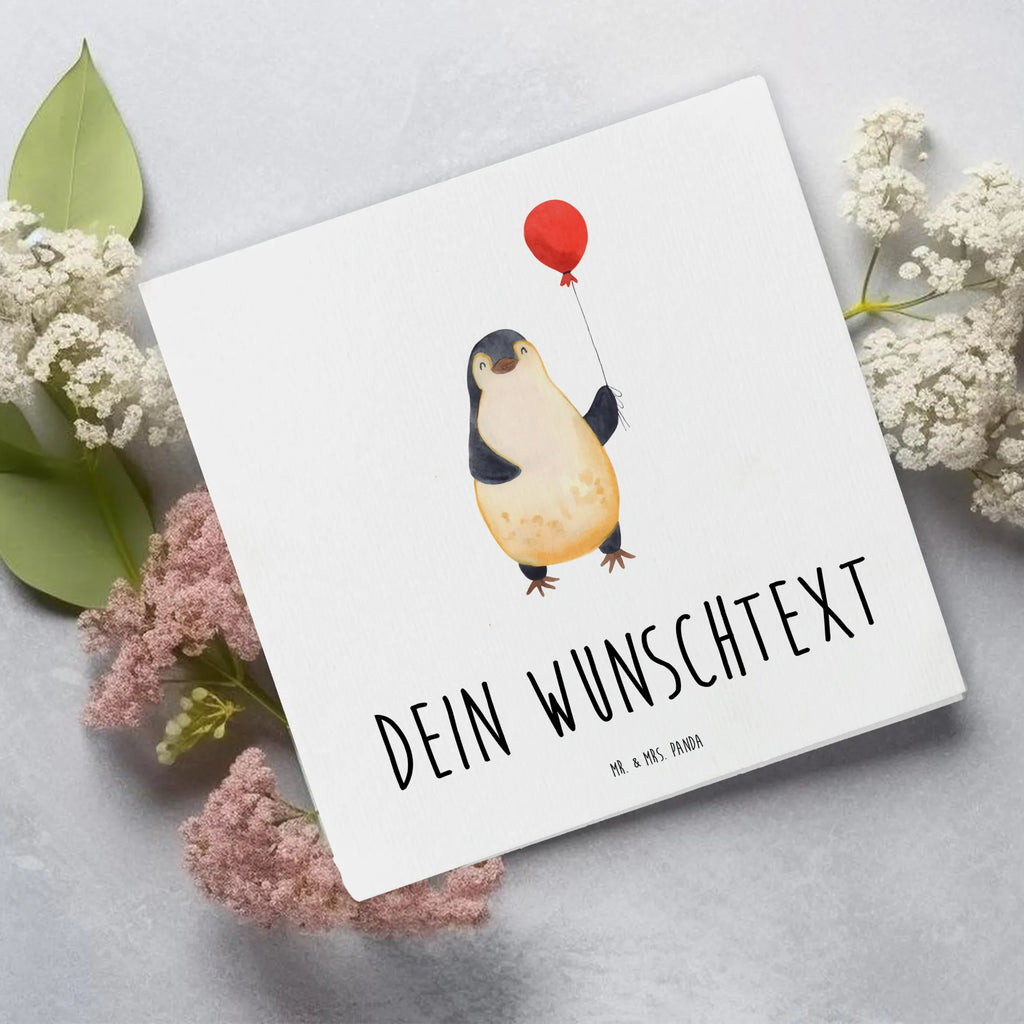 Personalisierte Deluxe Karte Pinguin Luftballon Personalisierte Glückwunschkarte, Personalisierte Einladungskarte, Personalisierte Grußkarte, Personalisierte Geburtstagskarte, Grußkarte selbst gestalten, Grußkarten personalisiert, Personalisiertere Klappkarte, Grußkarte mit Namen, Grußkarte als Geldgeschenk, Grußkarte mit persönlichen Nachrichten, Personalisierte Hochzeitskarte, Grußkarte selber drucken, Personalisierte Karte, Pinguin, Tagträume, Luftballon, Geschenk Freundin, Motivation, Liebe, Pinguine, Geschenkidee, neues Leben, Neustart, Lebenslust, beste Freundin, Glück