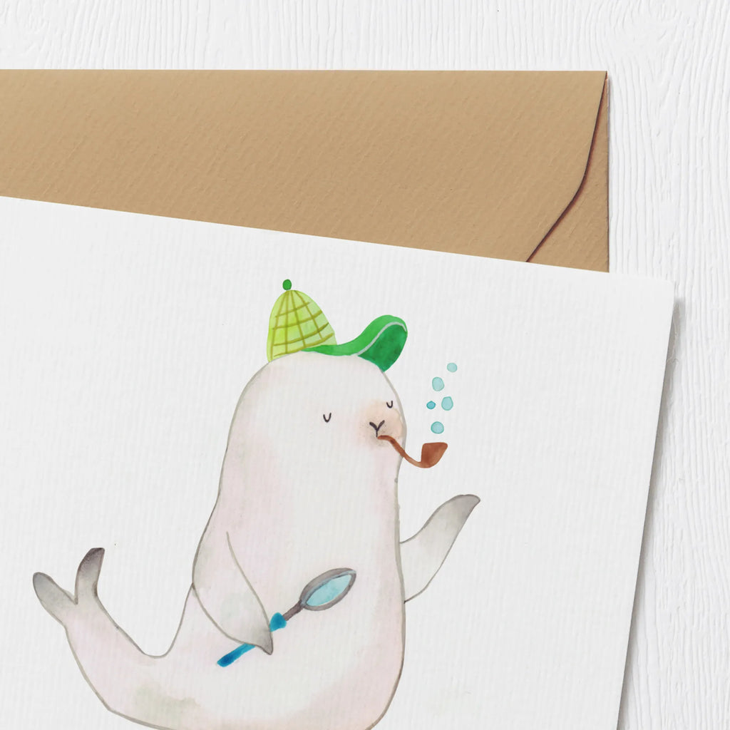 Personalizowana luksusowa karta foka Sherlock Grußkarte als Geldgeschenk, Grußkarten personalisiert, Personalisierte Geburtstagskarte, Grußkarte selber drucken, Grußkarte mit Namen, Personalisiertere Klappkarte, Personalisierte Karte, Grußkarte mit persönlichen Nachrichten, Personalisierte Glückwunschkarte, Personalisierte Hochzeitskarte, Grußkarte selbst gestalten, Personalisierte Einladungskarte, Personalisierte Grußkarte, Tiermotive, Gute Laune, lustige Sprüche, Tiere