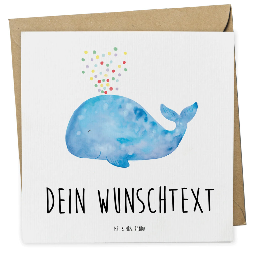 Personalisierte Deluxe Karte Wal Konfetti Personalisierte Grußkarte, Grußkarte als Geldgeschenk, Grußkarte selbst gestalten, Personalisierte Einladungskarte, Grußkarte mit persönlichen Nachrichten, Personalisierte Karte, Personalisierte Geburtstagskarte, Personalisierte Hochzeitskarte, Personalisiertere Klappkarte, Grußkarte mit Namen, Personalisierte Glückwunschkarte, Grußkarte selber drucken, Grußkarten personalisiert, Meerestiere, Meer, Urlaub, Wal, Lebensabschnitt, Abnehmen, Motivation, Neustart, Neuanfang, Konfetti, Trennung, Wale, Diät, Geburtstag