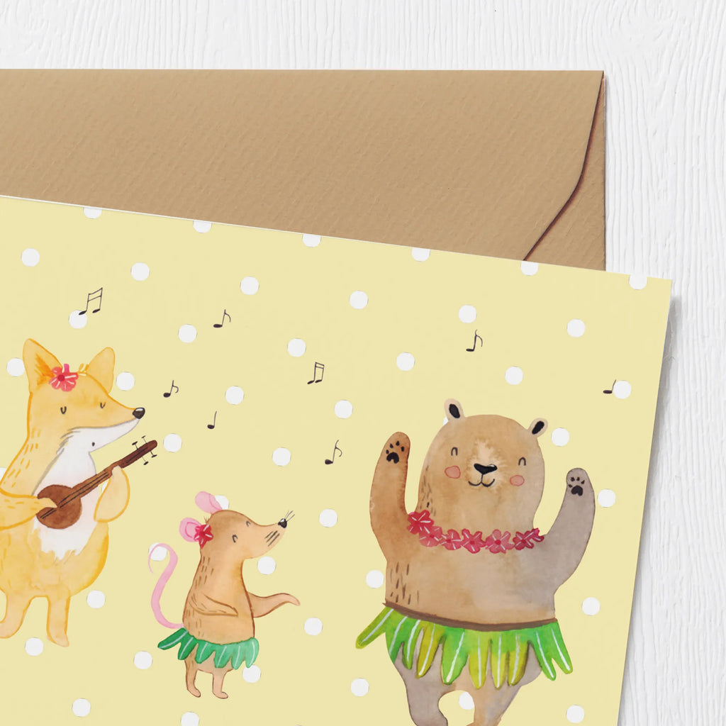 Personalized Deluxe Card forest animals Aloha Personalisiertere Klappkarte, Grußkarte selber drucken, Personalisierte Geburtstagskarte, Personalisierte Karte, Personalisierte Glückwunschkarte, Grußkarten personalisiert, Grußkarte als Geldgeschenk, Grußkarte mit persönlichen Nachrichten, Personalisierte Hochzeitskarte, Grußkarte mit Namen, Personalisierte Grußkarte, Grußkarte selbst gestalten, Personalisierte Einladungskarte, Tiermotive, Gute Laune, lustige Sprüche, Tiere, Hase, Lachen, Musik, Tanzen, Leben, Aloha, Bär, Wald, Igel, Waldtiere