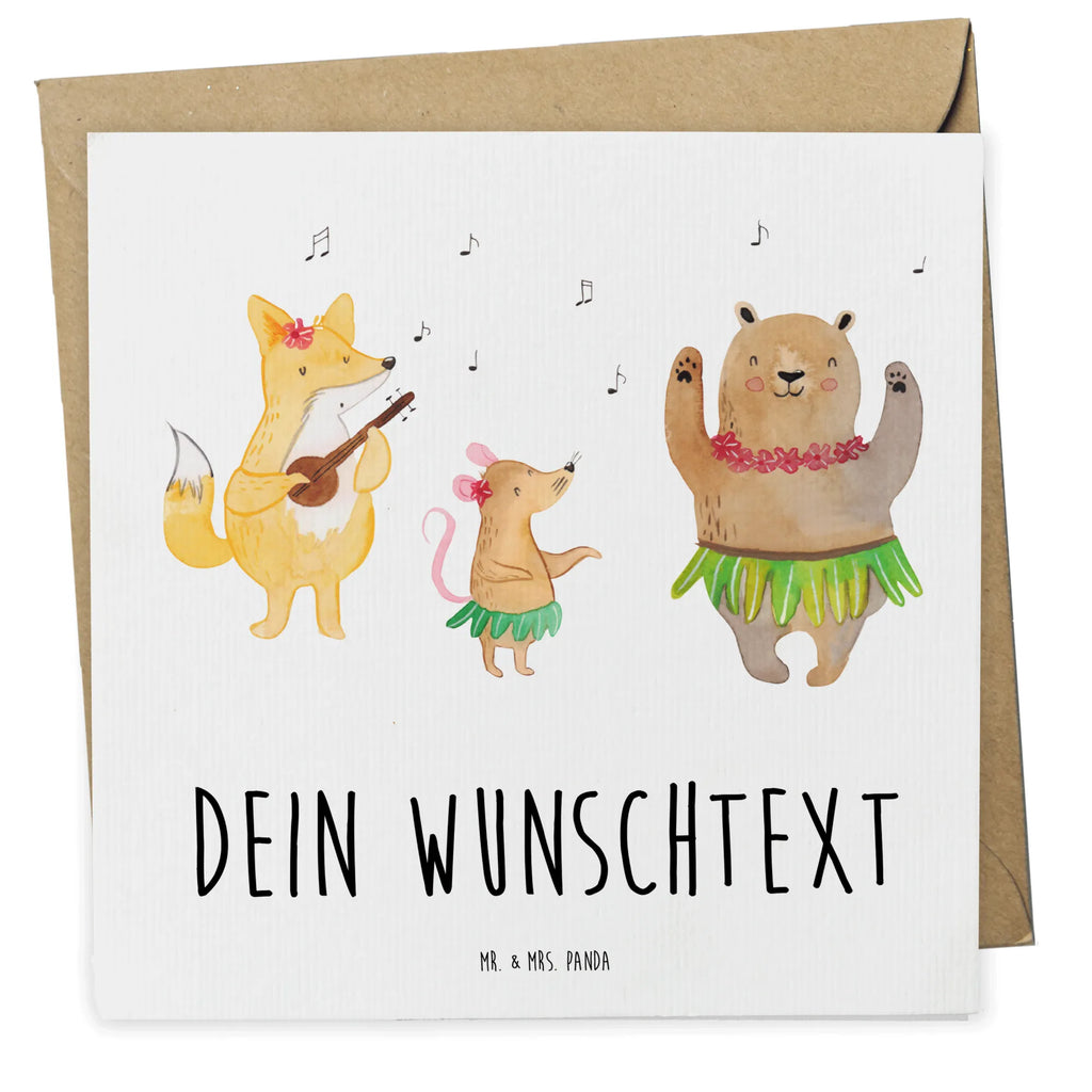 Personalized Deluxe Card forest animals Aloha Personalisiertere Klappkarte, Grußkarte selber drucken, Personalisierte Geburtstagskarte, Personalisierte Karte, Personalisierte Glückwunschkarte, Grußkarten personalisiert, Grußkarte als Geldgeschenk, Grußkarte mit persönlichen Nachrichten, Personalisierte Hochzeitskarte, Grußkarte mit Namen, Personalisierte Grußkarte, Grußkarte selbst gestalten, Personalisierte Einladungskarte, Tiermotive, Gute Laune, lustige Sprüche, Tiere, Hase, Lachen, Musik, Tanzen, Leben, Aloha, Bär, Wald, Igel, Waldtiere