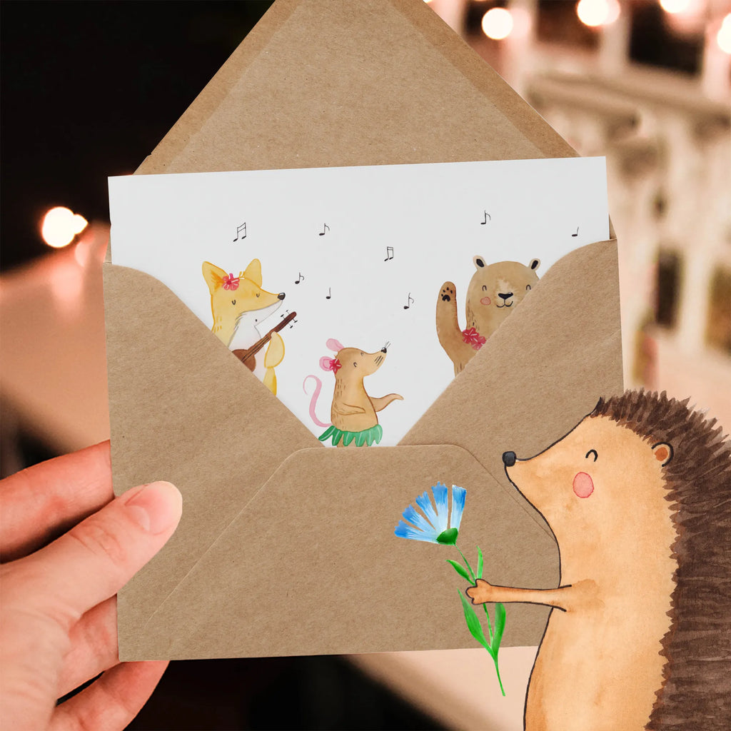 Personalized Deluxe Card forest animals Aloha Personalisiertere Klappkarte, Grußkarte selber drucken, Personalisierte Geburtstagskarte, Personalisierte Karte, Personalisierte Glückwunschkarte, Grußkarten personalisiert, Grußkarte als Geldgeschenk, Grußkarte mit persönlichen Nachrichten, Personalisierte Hochzeitskarte, Grußkarte mit Namen, Personalisierte Grußkarte, Grußkarte selbst gestalten, Personalisierte Einladungskarte, Tiermotive, Gute Laune, lustige Sprüche, Tiere, Hase, Lachen, Musik, Tanzen, Leben, Aloha, Bär, Wald, Igel, Waldtiere