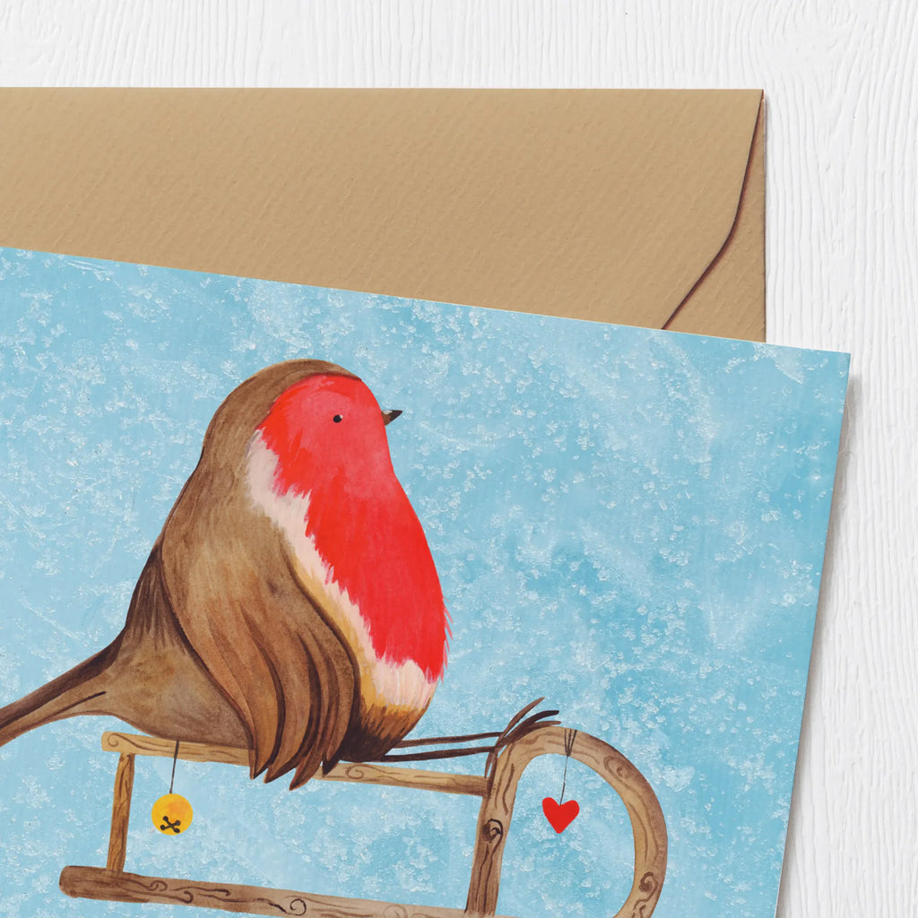 Personalized Deluxe Card robin Sleds Grußkarte mit Namen, Grußkarte mit persönlichen Nachrichten, Grußkarte selber drucken, Grußkarte als Geldgeschenk, Personalisierte Grußkarte, Personalisierte Karte, Personalisierte Glückwunschkarte, Grußkarten personalisiert, Grußkarte selbst gestalten, Personalisiertere Klappkarte, Personalisierte Hochzeitskarte, Personalisierte Einladungskarte, Personalisierte Geburtstagskarte, Winter, Weihnachten, Weihnachtsdeko, Nikolaus, Advent, Heiligabend, Wintermotiv, Vogel, Schlitten