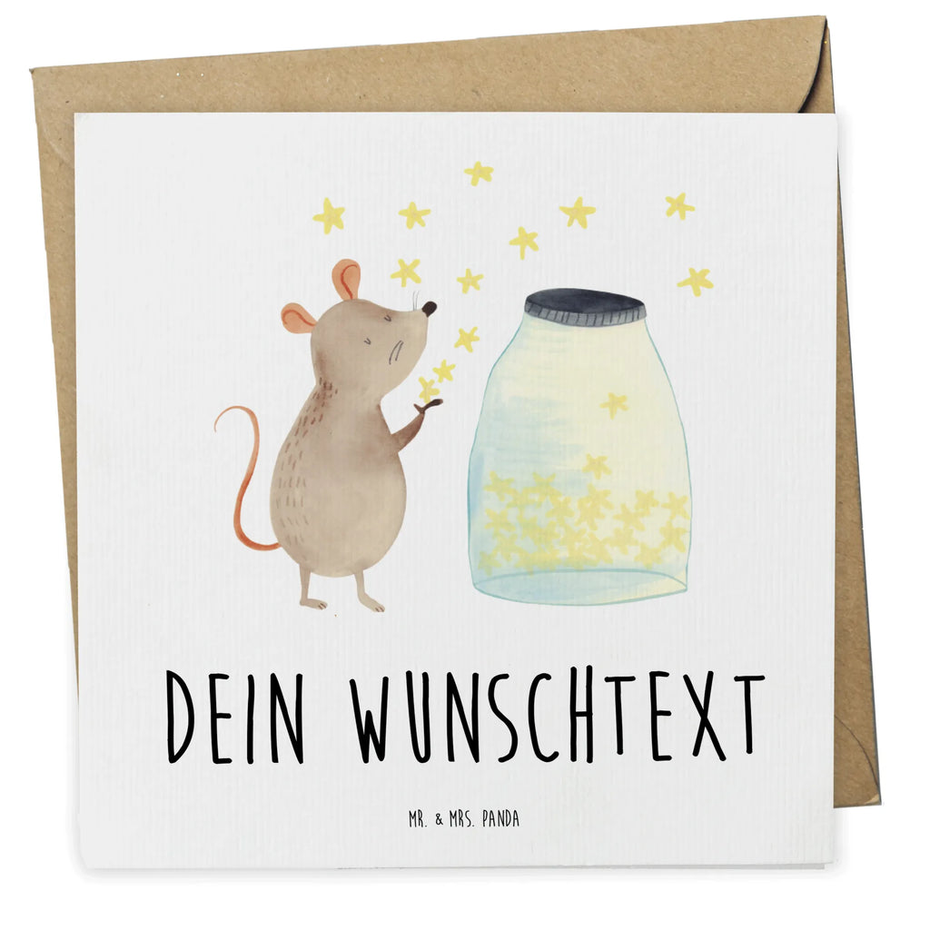 Personalized Deluxe Card Mouse Stars Personalisierte Einladungskarte, Grußkarte als Geldgeschenk, Grußkarte selber drucken, Personalisierte Karte, Grußkarten personalisiert, Personalisierte Geburtstagskarte, Grußkarte mit Namen, Personalisierte Grußkarte, Grußkarte mit persönlichen Nachrichten, Personalisierte Glückwunschkarte, Personalisierte Hochzeitskarte, Personalisiertere Klappkarte, Grußkarte selbst gestalten, Tiermotive, Gute Laune, lustige Sprüche, Tiere, Wunsch, Geburtstag, Schwangerschaft, Träume, Hoffnung, Taufgeschenk, Geburt, Maus, Kindergeburtstag, Kind, Taufe, Sterne, erstes Kind