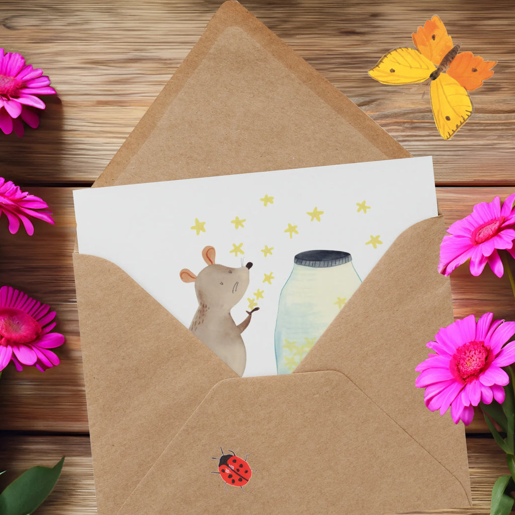 Personalized Deluxe Card Mouse Stars Personalisierte Einladungskarte, Grußkarte als Geldgeschenk, Grußkarte selber drucken, Personalisierte Karte, Grußkarten personalisiert, Personalisierte Geburtstagskarte, Grußkarte mit Namen, Personalisierte Grußkarte, Grußkarte mit persönlichen Nachrichten, Personalisierte Glückwunschkarte, Personalisierte Hochzeitskarte, Personalisiertere Klappkarte, Grußkarte selbst gestalten, Tiermotive, Gute Laune, lustige Sprüche, Tiere, Wunsch, Geburtstag, Schwangerschaft, Träume, Hoffnung, Taufgeschenk, Geburt, Maus, Kindergeburtstag, Kind, Taufe, Sterne, erstes Kind