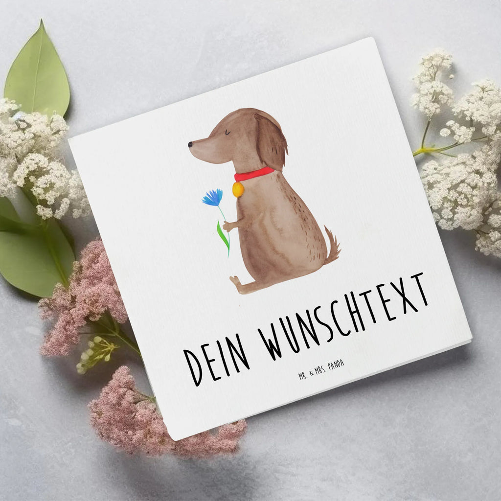 Personalisierte Deluxe Karte Hund Blume Grußkarte als Geldgeschenk, Grußkarte mit persönlichen Nachrichten, Grußkarte mit Namen, Personalisierte Karte, Grußkarte selber drucken, Grußkarten personalisiert, Personalisierte Grußkarte, Personalisiertere Klappkarte, Personalisierte Geburtstagskarte, Grußkarte selbst gestalten, Personalisierte Glückwunschkarte, Personalisierte Einladungskarte, Personalisierte Hochzeitskarte, Hund, Hundemotiv, Haustier, Hunderasse, Tierliebhaber, Hundebesitzer, Sprüche, Hundeliebe, Frauchen, Hunde