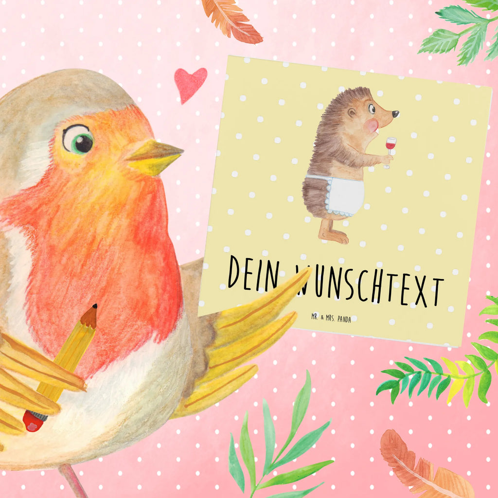 Personalisierte Deluxe Karte Igel Wein Grußkarte selber drucken, Personalisierte Grußkarte, Personalisierte Karte, Grußkarte mit persönlichen Nachrichten, Personalisierte Einladungskarte, Personalisierte Geburtstagskarte, Personalisierte Glückwunschkarte, Grußkarte mit Namen, Grußkarte selbst gestalten, Grußkarte als Geldgeschenk, Personalisierte Hochzeitskarte, Personalisiertere Klappkarte, Grußkarten personalisiert, Tiermotive, Gute Laune, lustige Sprüche, Tiere, Weißwein, Weinglas, Igel, Rotwein, Wein Deko, Geschenk Weintrinker, Geschenk Weinliebhaber, Wein Spruch, Wein trinken