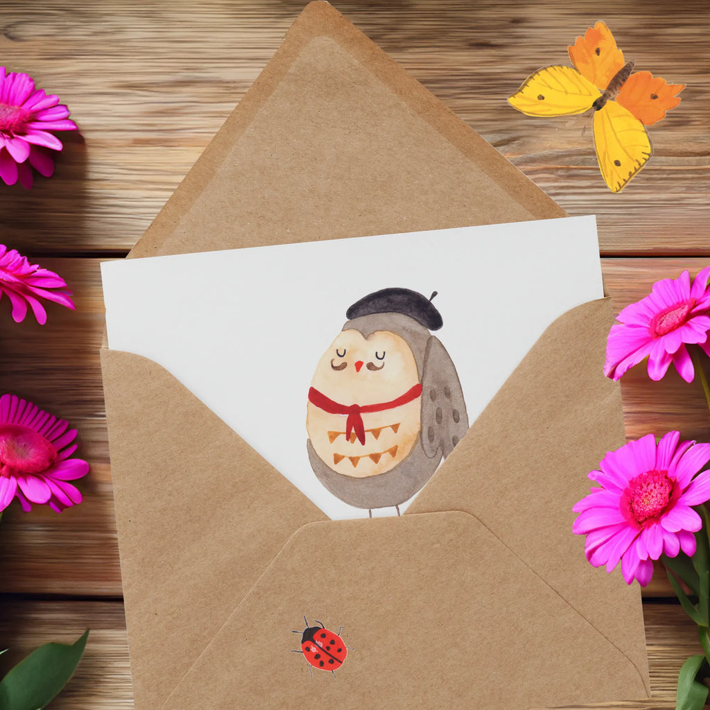 Personalizowana luksusowa karta sowa Francja Grußkarte selber drucken, Personalisierte Karte, Personalisierte Grußkarte, Grußkarten personalisiert, Personalisierte Einladungskarte, Personalisierte Geburtstagskarte, Personalisierte Hochzeitskarte, Grußkarte als Geldgeschenk, Personalisiertere Klappkarte, Grußkarte selbst gestalten, Grußkarte mit Namen, Grußkarte mit persönlichen Nachrichten, Personalisierte Glückwunschkarte, Eule, La vie est belle, Spruch Französisch, Frankreich, Owl, Eulen, das Leben ist schön, hibou, Spruch schön, Eule Deko