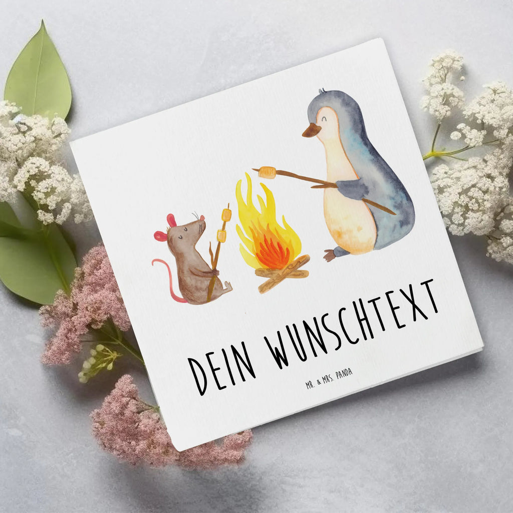 Personalisierte Deluxe Karte Pinguin Lagerfeuer Personalisierte Glückwunschkarte, Personalisierte Hochzeitskarte, Personalisierte Grußkarte, Grußkarte selbst gestalten, Grußkarte als Geldgeschenk, Grußkarte mit persönlichen Nachrichten, Grußkarten personalisiert, Grußkarte mit Namen, Grußkarte selber drucken, Personalisierte Karte, Personalisierte Einladungskarte, Personalisiertere Klappkarte, Personalisierte Geburtstagskarte, Pinguin, Büro, Liebe, Leben, grillen, Job, Maus, Neustart, Arbeit, Lebensmotivation, Feuer, Büroalltag, Lebensspruch, Marshmallows, Lagerfeuer, Pinguine, Motivation