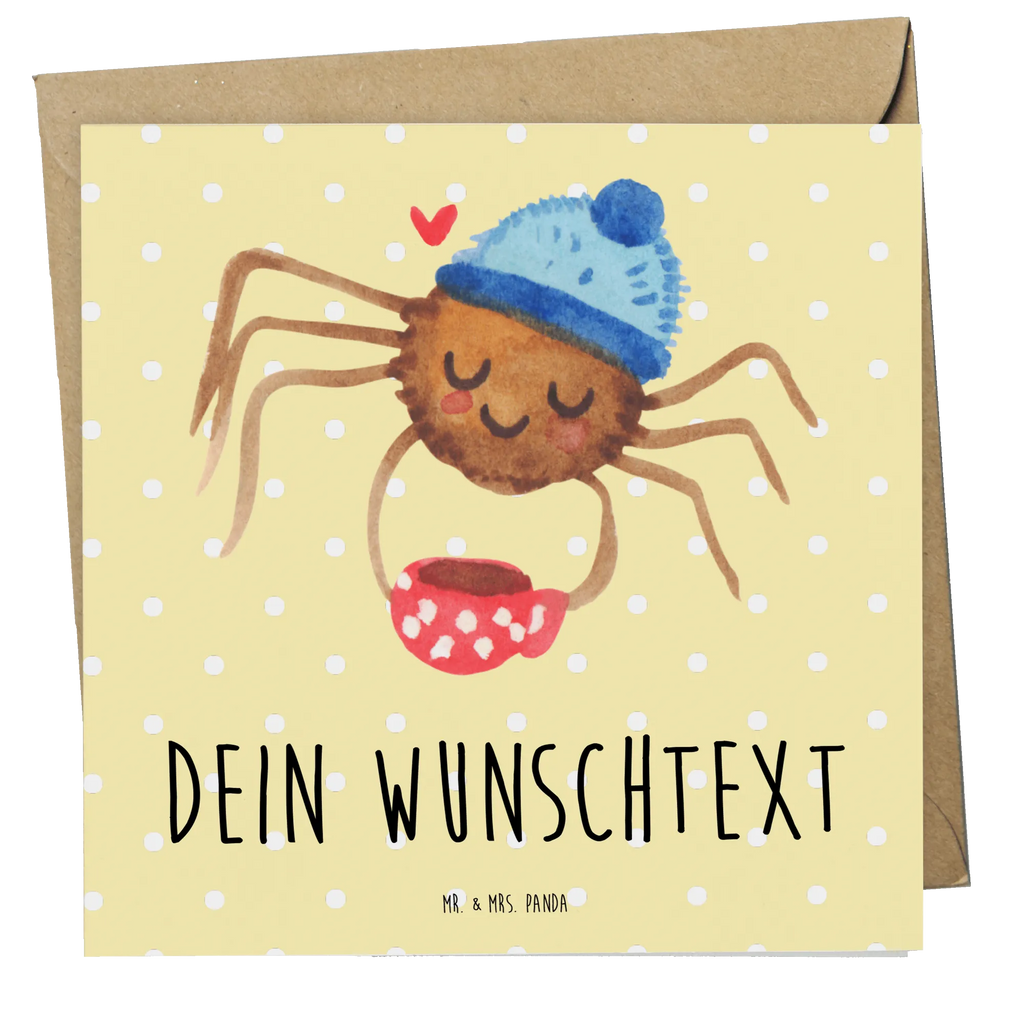 Personalisierte Deluxe Karte Spinne Agathe Kaffee Grußkarte als Geldgeschenk, Grußkarte mit persönlichen Nachrichten, Personalisierte Geburtstagskarte, Personalisierte Hochzeitskarte, Grußkarte selbst gestalten, Personalisierte Einladungskarte, Personalisierte Glückwunschkarte, Personalisiertere Klappkarte, Personalisierte Karte, Grußkarte mit Namen, Grußkarten personalisiert, Grußkarte selber drucken, Personalisierte Grußkarte, Spinne Agathe, Spinne, Agathe, Videos, Merchandise, Weiser Spruch, Morgen, Lebensweisheiten, Morgenmuffel, Kaffee