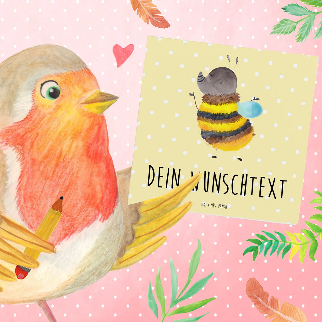 Personalized Deluxe Card bumblebee fluffy Grußkarte mit Namen, Personalisierte Grußkarte, Grußkarten personalisiert, Grußkarte selbst gestalten, Personalisierte Glückwunschkarte, Personalisierte Einladungskarte, Personalisierte Karte, Grußkarte als Geldgeschenk, Grußkarte selber drucken, Personalisierte Hochzeitskarte, Personalisierte Geburtstagskarte, Grußkarte mit persönlichen Nachrichten, Personalisiertere Klappkarte, Tiermotive, Gute Laune, lustige Sprüche, Tiere, Biene, Natur, Flauschig, Blume, Hummel