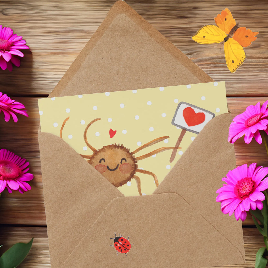 Personalisierte Deluxe Karte Spinne Agathe Motivation Personalisierte Hochzeitskarte, Personalisiertere Klappkarte, Personalisierte Grußkarte, Personalisierte Karte, Grußkarte selbst gestalten, Personalisierte Einladungskarte, Grußkarten personalisiert, Grußkarte mit persönlichen Nachrichten, Personalisierte Geburtstagskarte, Grußkarte als Geldgeschenk, Grußkarte selber drucken, Grußkarte mit Namen, Personalisierte Glückwunschkarte, Spinne Agathe, Spinne, Agathe, Videos, Merchandise, Motivation, Dankeschön, Vertrauen, Liebe, Glück