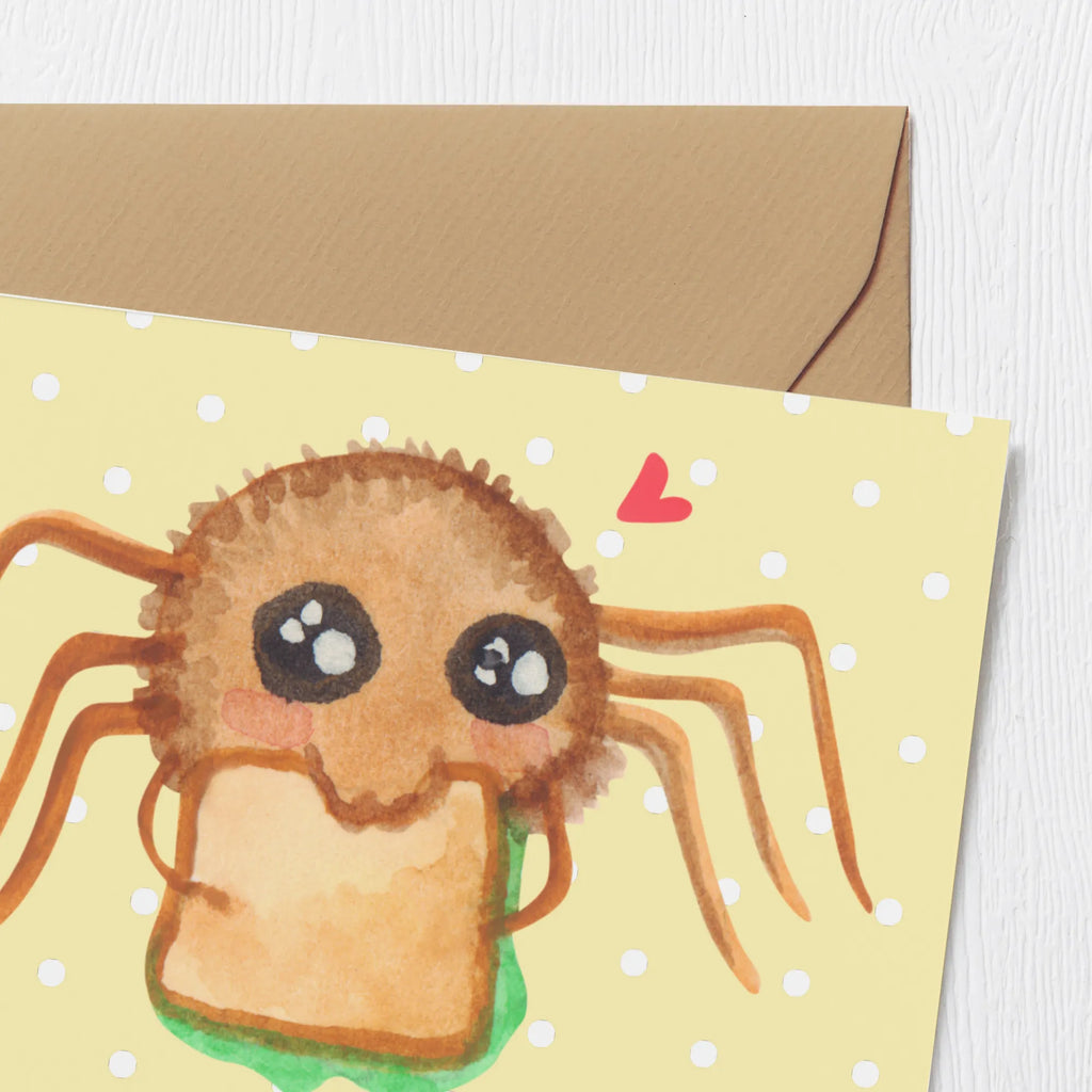 Personalized Deluxe Card Spider Agathe Sandwich Grußkarte mit persönlichen Nachrichten, Grußkarte als Geldgeschenk, Grußkarte selbst gestalten, Grußkarte mit Namen, Personalisierte Glückwunschkarte, Personalisierte Einladungskarte, Grußkarte selber drucken, Personalisierte Geburtstagskarte, Personalisierte Karte, Grußkarten personalisiert, Personalisierte Grußkarte, Personalisiertere Klappkarte, Personalisierte Hochzeitskarte, Spinne Agathe, Spinne, Agathe, Videos, Merchandise, Verfressen, Hunger, Mut, Lebensfreude, Alles wird gut, Glück, Hungrig