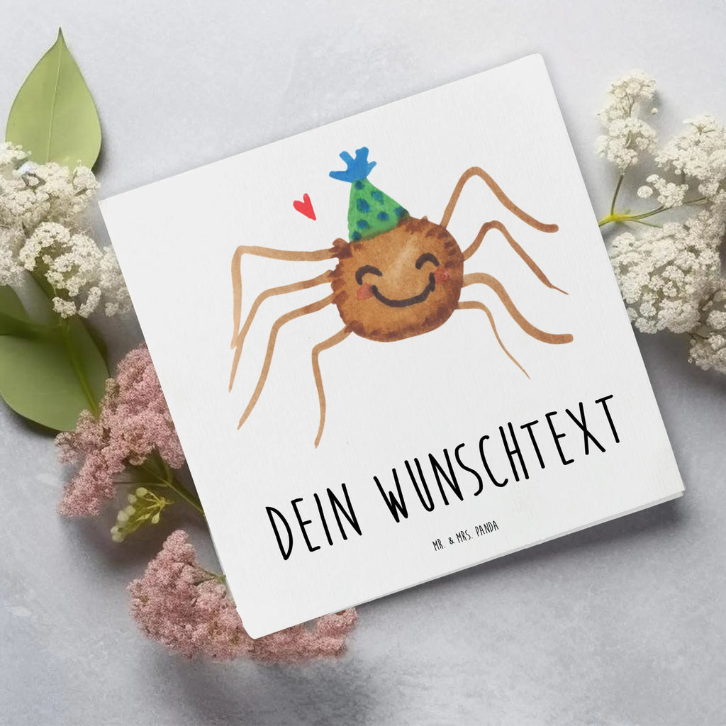 Personalisierte Deluxe Karte Spinne Agathe Party Grußkarte selber drucken, Grußkarte mit persönlichen Nachrichten, Personalisierte Grußkarte, Personalisiertere Klappkarte, Personalisierte Karte, Personalisierte Einladungskarte, Grußkarte als Geldgeschenk, Grußkarten personalisiert, Personalisierte Glückwunschkarte, Grußkarte mit Namen, Personalisierte Geburtstagskarte, Grußkarte selbst gestalten, Personalisierte Hochzeitskarte, Spinne Agathe, Spinne, Agathe, Videos, Merchandise, Glück, Selbstliebe, Motivation, Wunder