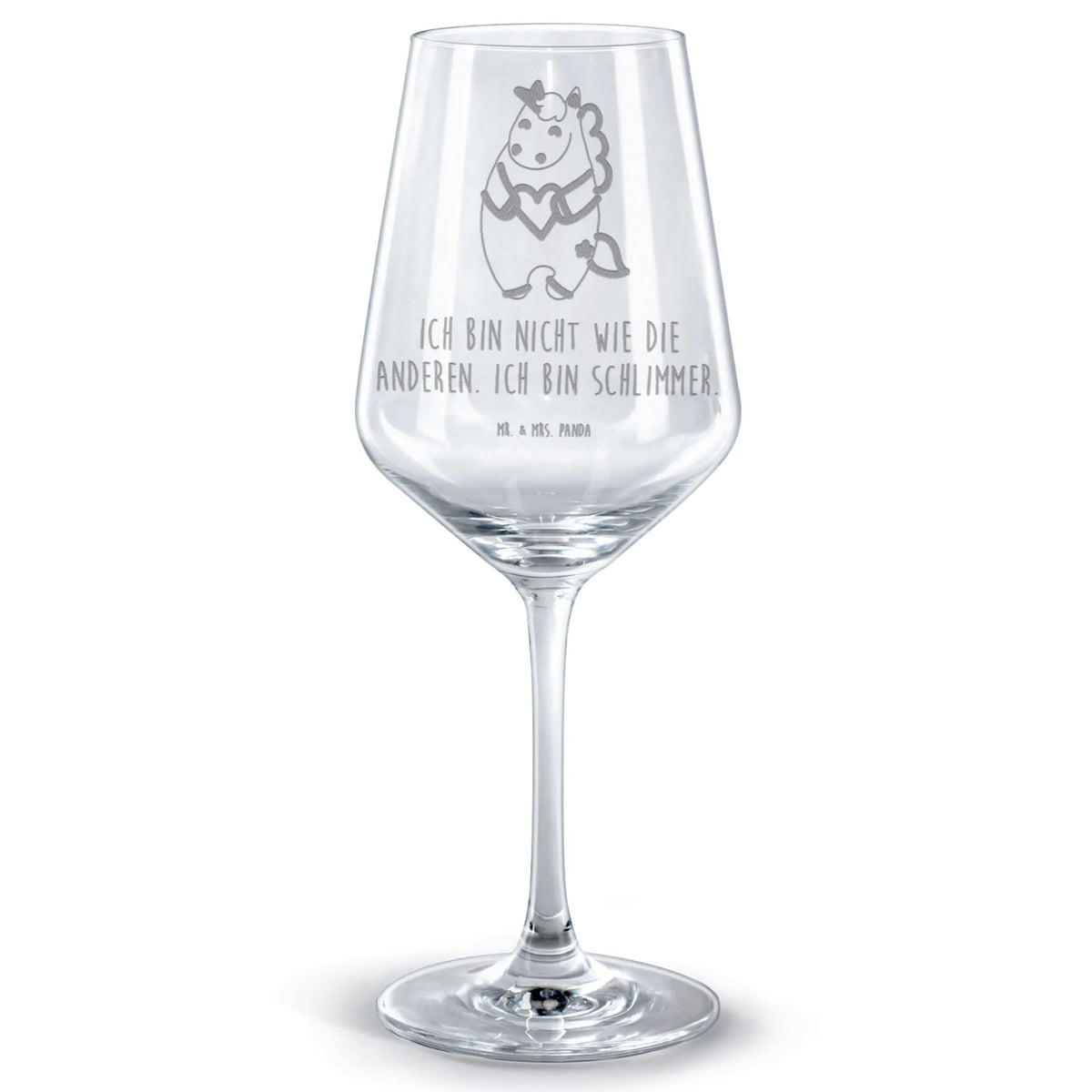 Red Wine Glass unicorn Heart unicorn, unicorns, evil, bad, Unicorn, funny, girlfriend present, heart, different, girlfriend gift, bad girl