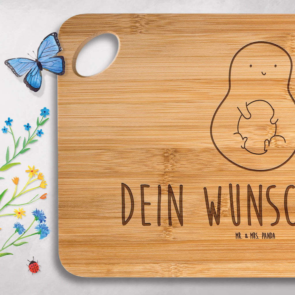 Personalized Cutting Board avocado core avocado, vegetables, avocado seed, plant, seed, saying life