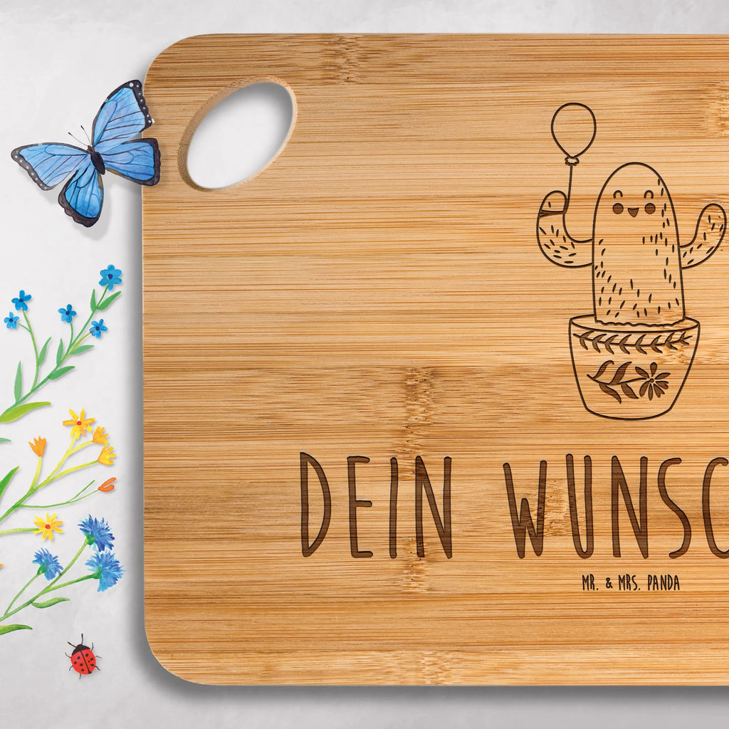 Spersonalizowana deska do krojenia Kaktus balon Kaktus, Kaktusy