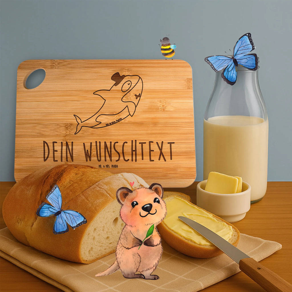 Spersonalizowana deska do krojenia Orka cylinder Zwierzeta morskie, Morze, Wakacje