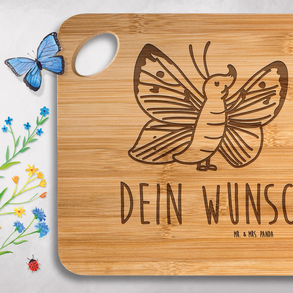 Personalized Cutting Board Caterpillar butterfly small animals, cute, funny, cute animal motives, hand drawn, small world, funny sayings, good mood, happy, gifts, gift ideas, special gifts, animal lover, card, development, hat, lemon butterfly, cocoon, Caterpillar, butterfly, growing up, beauty