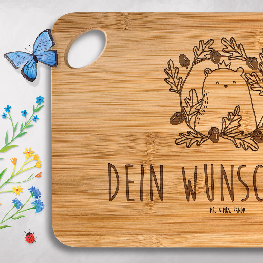 Spersonalizowana deska do krojenia Niedźwiedź król Niedźwiedź, Miś, Pluszowy miś