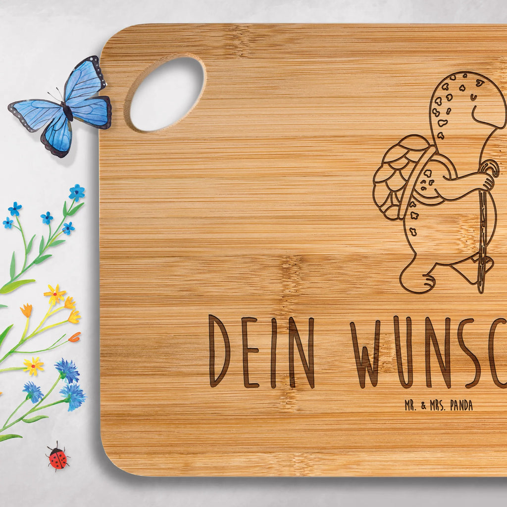 Spersonalizowana deska do krojenia żółw Wędrowiec Skałka