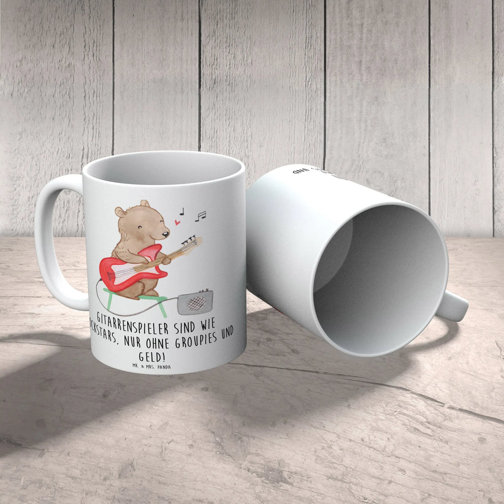 Tasse Gitarre Helden Tasse, Tasse mit Motiven, Porzellantasse, Keramiktasse, Geschenktasse, Tasse mit Zitaten, Kaffeetasse, Teetasse, Bürotasse, Instrumente, Geschenke Musiker, Musikliebhaber