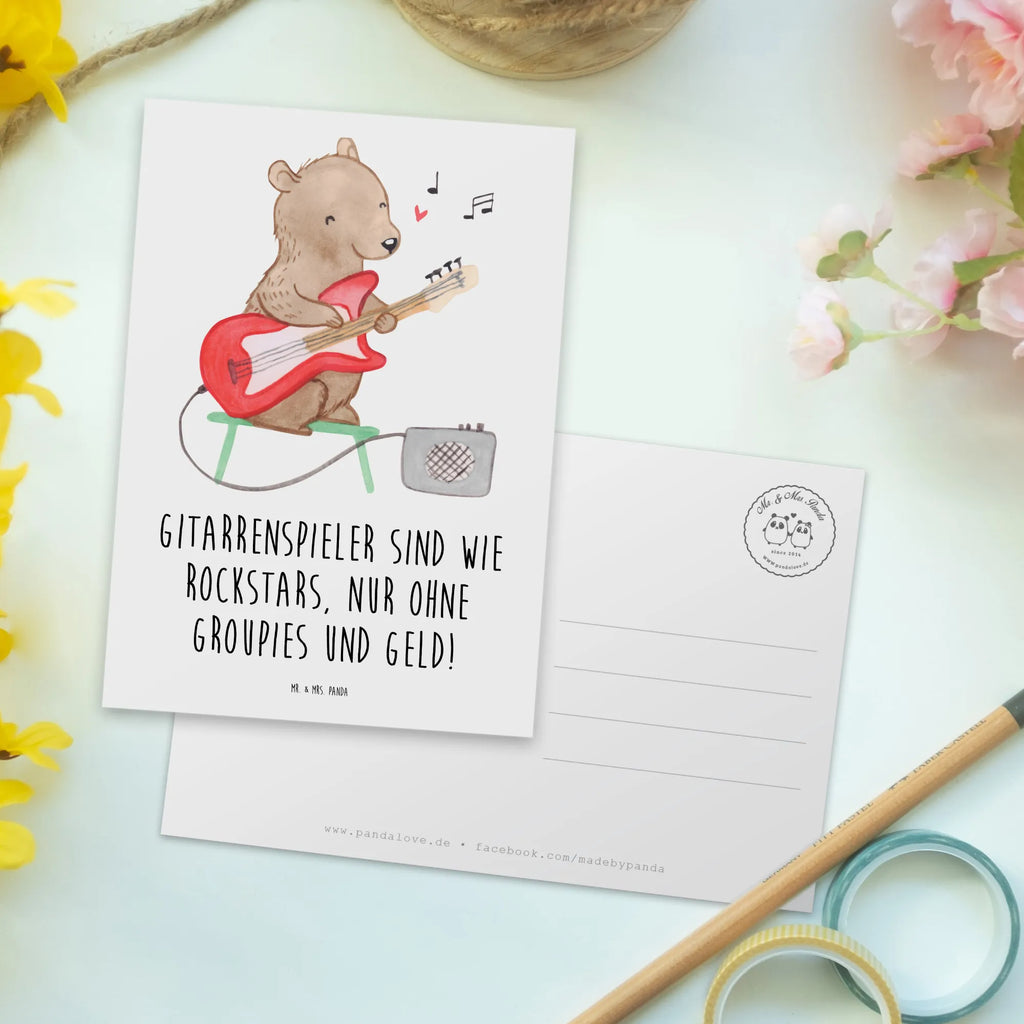 Postkarte Gitarre Helden Ansichtskarten, Karte, Einladungskarte, Geschenkkarte, Grußkarte, Geburtstagskarte, Ansichtskarte, Postkarte, Dankeskarte, Einladung Geburtstag, Einladung, Einladungskarten Geburtstag, Instrumente, Geschenke Musiker, Musikliebhaber