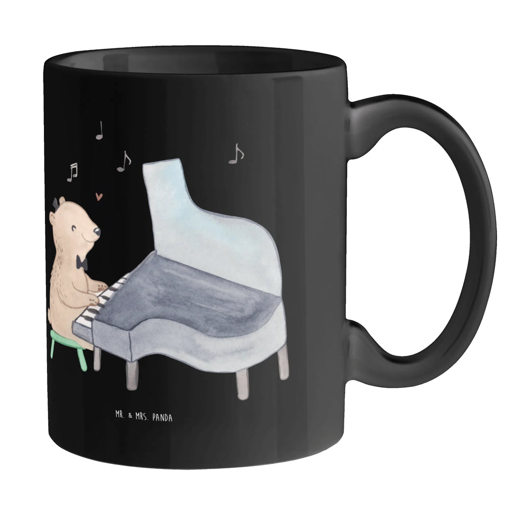 Mug Klavier spielen: Weil zehn Finger auf einmal nicht genug sind! Tasse mit Motiven, Porzellantasse, Tasse, Teetasse, Geschenktasse, Tasse mit Zitaten, Kaffeetasse, Keramiktasse, Bürotasse, Instrumente, Geschenke Musiker, Musikliebhaber