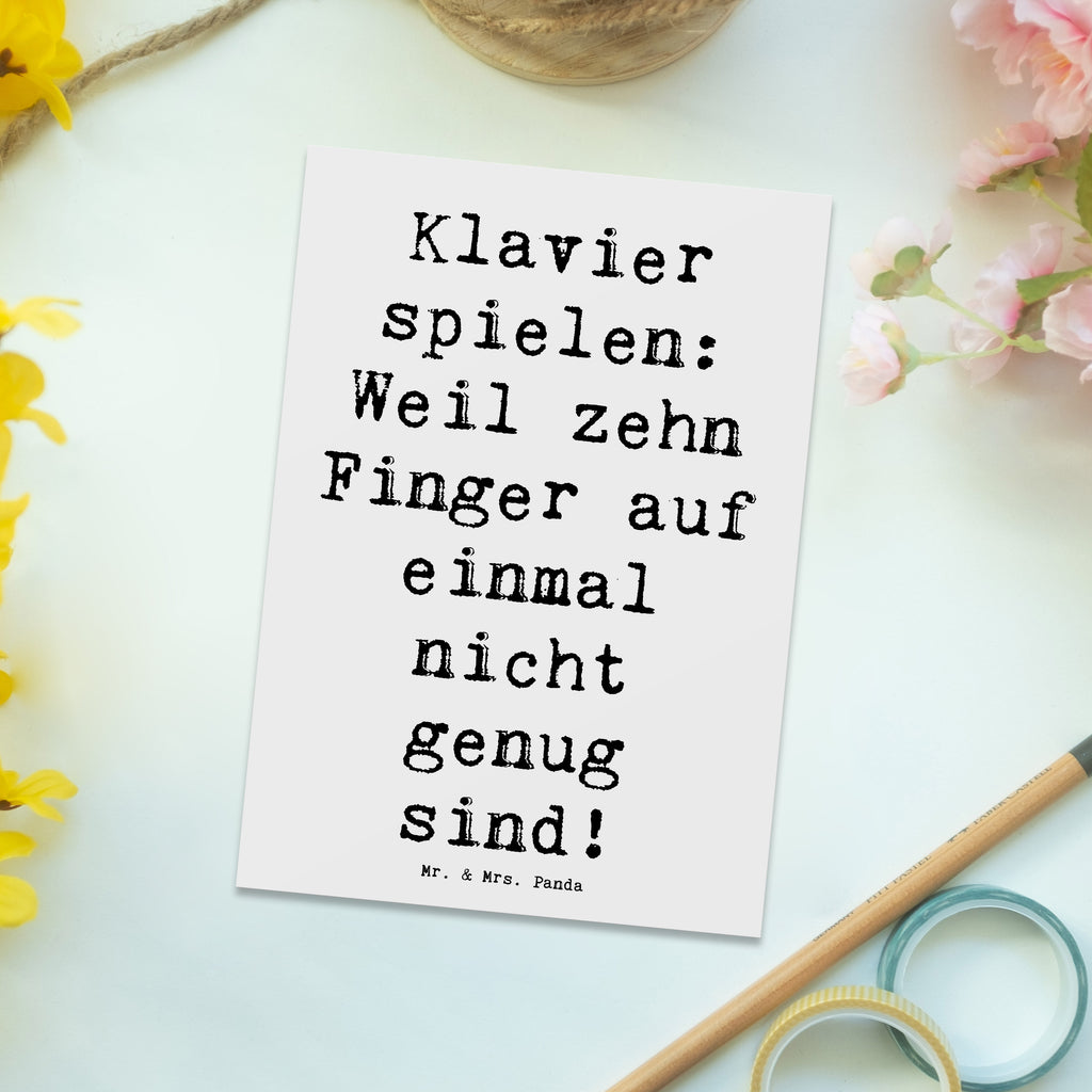 Postkarte Spruch Klavier Magie Geschenkkarte, Einladung, Ansichtskarten, Karte, Ansichtskarte, Dankeskarte, Einladung Geburtstag, Einladungskarten Geburtstag, Einladungskarte, Geburtstagskarte, Grußkarte, Postkarte, Instrumente, Geschenke Musiker, Musikliebhaber