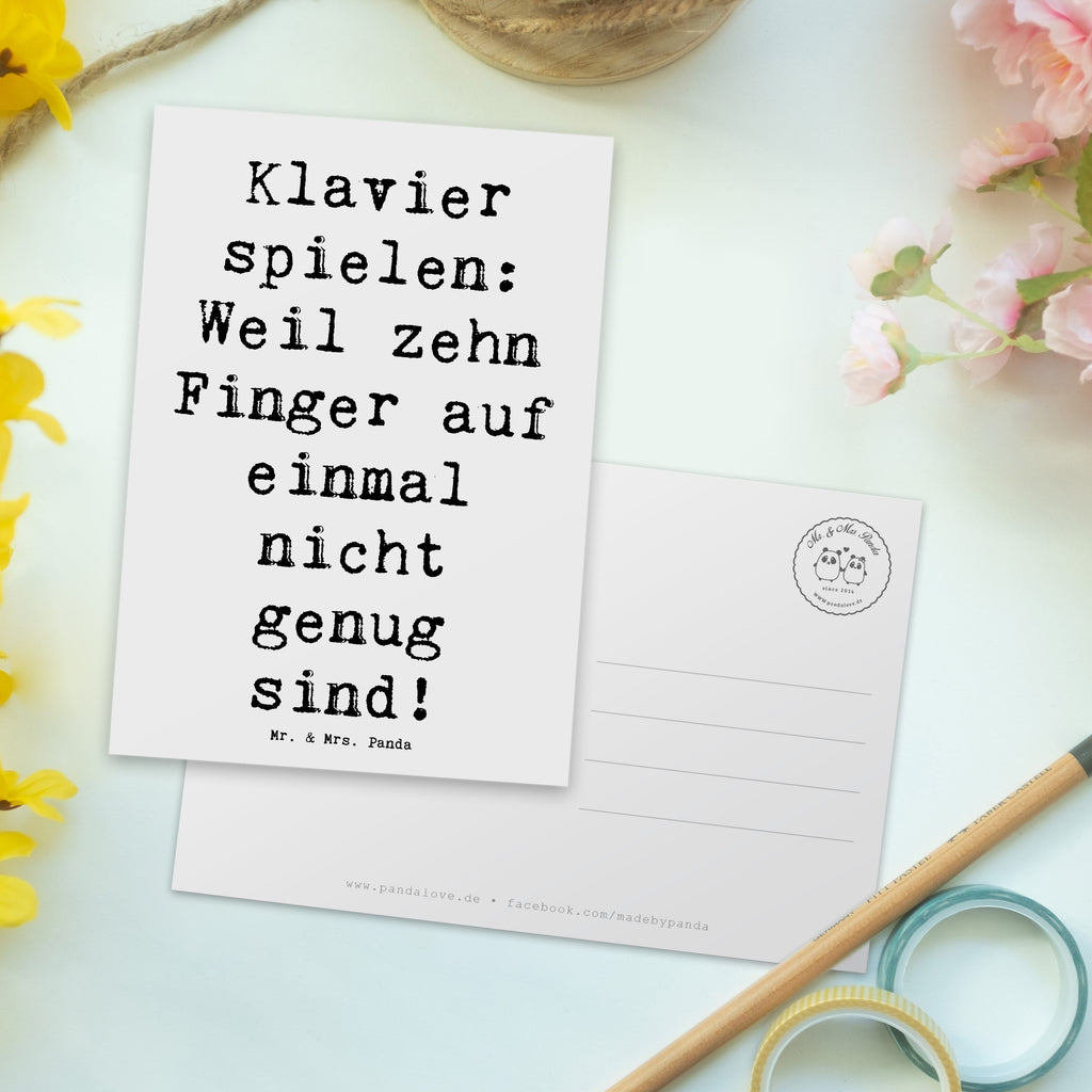 Postkarte Spruch Klavier Magie Geschenkkarte, Einladung, Ansichtskarten, Karte, Ansichtskarte, Dankeskarte, Einladung Geburtstag, Einladungskarten Geburtstag, Einladungskarte, Geburtstagskarte, Grußkarte, Postkarte, Instrumente, Geschenke Musiker, Musikliebhaber