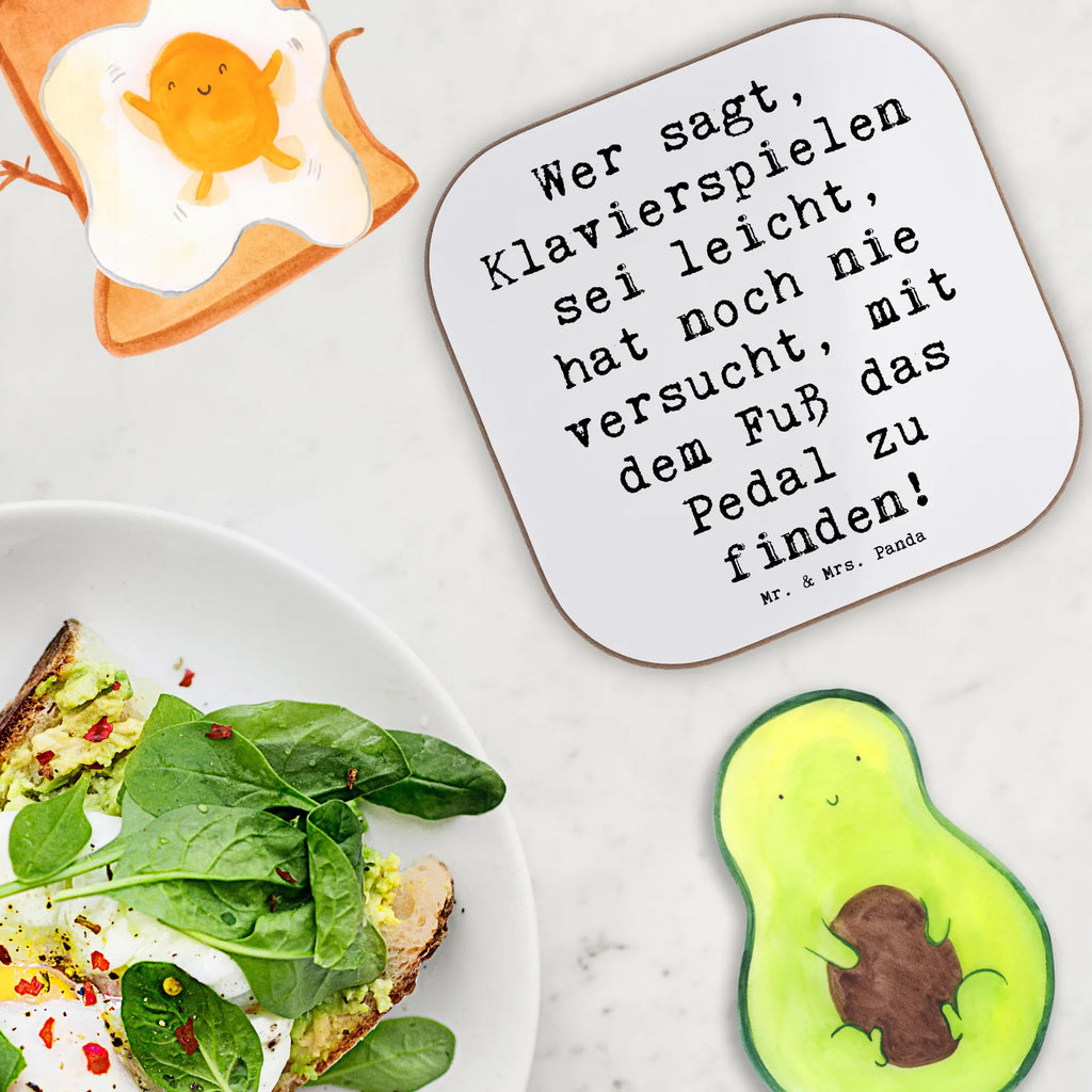 Square coaster Saying Wer sagt, Klavierspielen sei leicht, hat noch nie versucht, mit dem Fuß das Pedal zu finden! Glasuntersetzer, Getränkeuntersetzer, Tassen Untersetzer, Untersetzer, Holzuntersetzer, Untersetzer Gläser, Bierdeckel, Untersetzer aus Holz, Untersetzer Design, Korkuntersetzer, Untersetzer für Gläser, Untersetzer Holz, Instrumente, Geschenke Musiker, Musikliebhaber