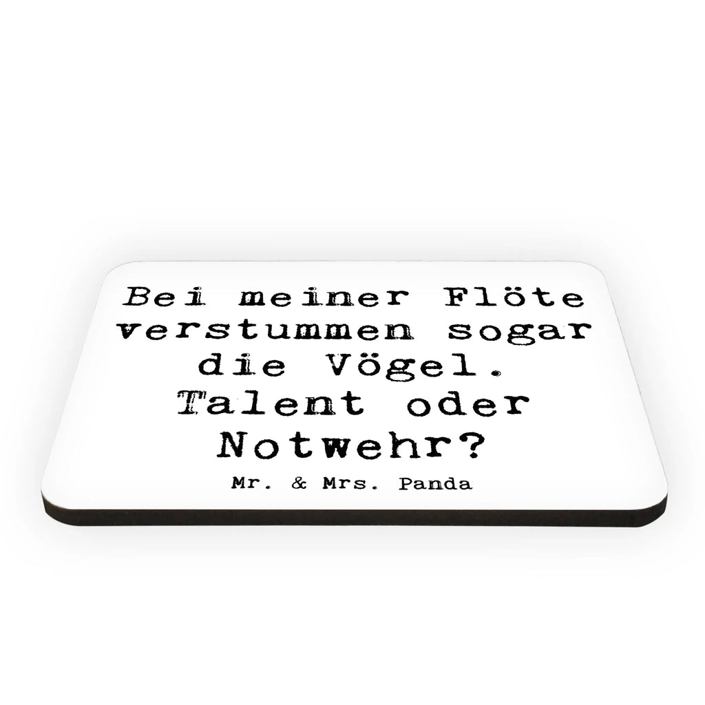 Magnet Saying Bei meiner Flöte verstummen sogar die Vögel. Talent oder Notwehr? Kühlschrankmagnet, Notiz Magnet, Whiteboard Magnet, Souvenir Magnet, Motivmagnete, Dekomagnet, Pinnwandmagnet, Kühlschrank Dekoration, Instrumente, Geschenke Musiker, Musikliebhaber