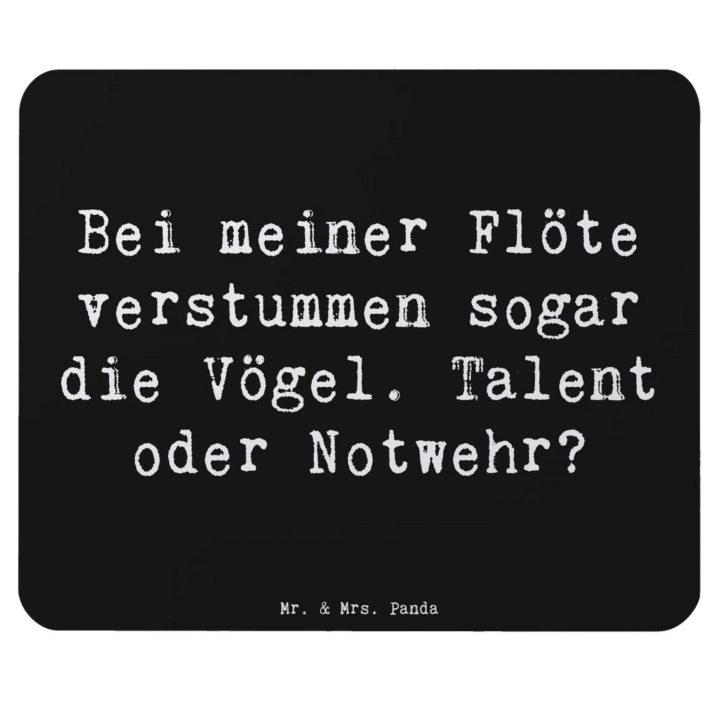 Mouse mat Saying Bei meiner Flöte verstummen sogar die Vögel. Talent oder Notwehr? Arbeitszimmer, Mauspad Büro, Mauspad, Computer zubehör, PC Zubehör, Designer Mauspad, Einzigartiges Mauspad, Mausunterlage, Büroausstattung, Mousepad, Instrumente, Geschenke Musiker, Musikliebhaber