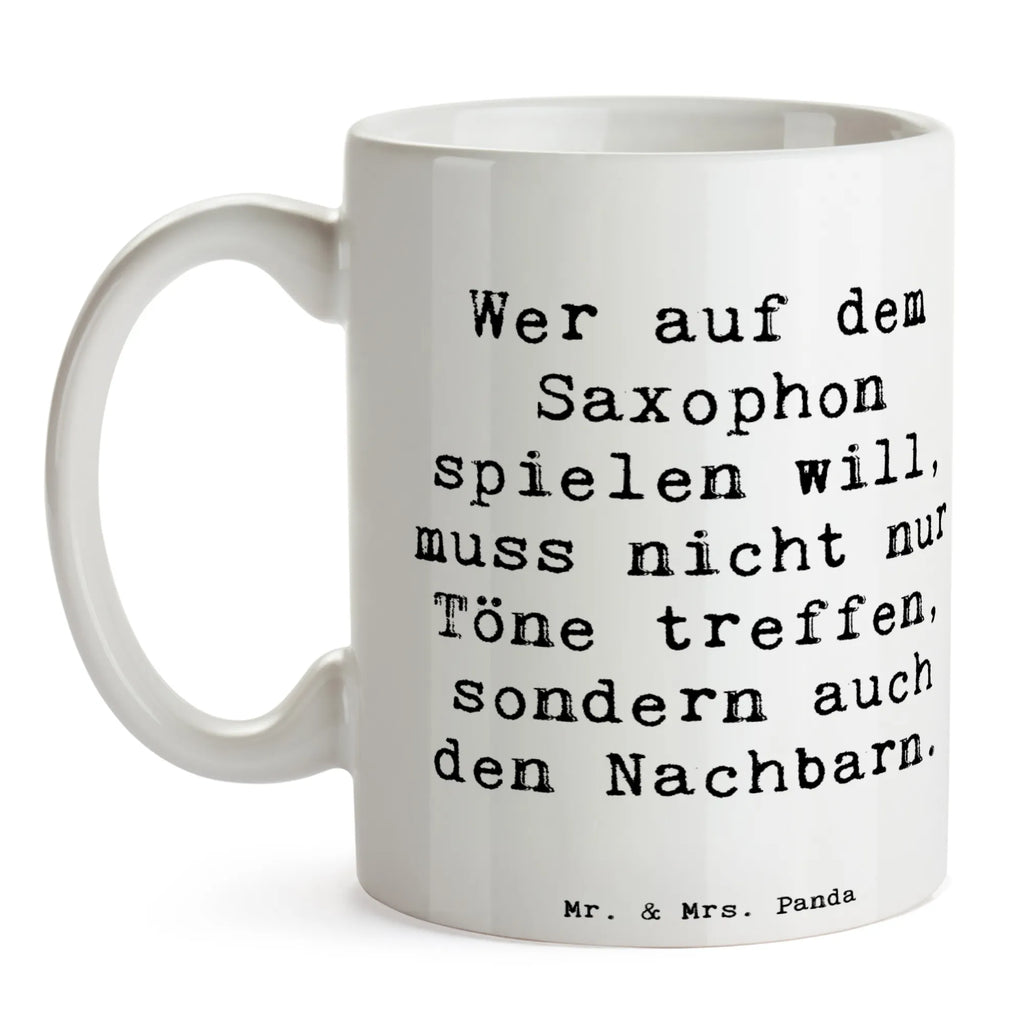 Tasse Spruch Saxophon Spieler Porzellantasse, Teetasse, Tasse mit Motiven, Tasse, Keramiktasse, Bürotasse, Tasse mit Zitaten, Geschenktasse, Kaffeetasse, Instrumente, Geschenke Musiker, Musikliebhaber