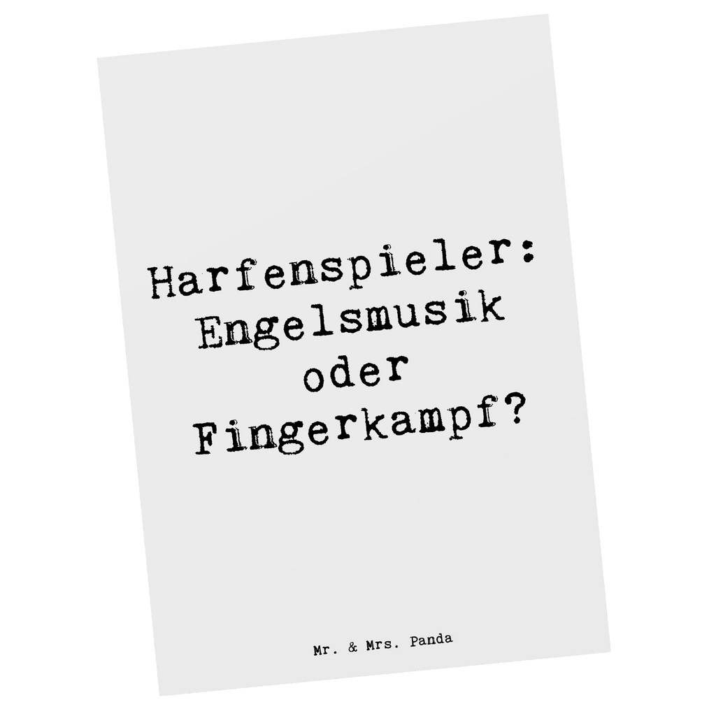 Postkarte Spruch Harfe Melodien Ansichtskarten, Dankeskarte, Geschenkkarte, Einladungskarte, Geburtstagskarte, Grußkarte, Karte, Postkarte, Einladungskarten Geburtstag, Einladung Geburtstag, Ansichtskarte, Einladung, Instrumente, Geschenke Musiker, Musikliebhaber