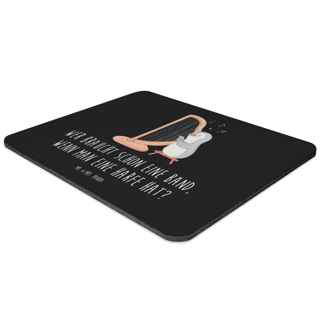 Mouse mat Wer braucht schon eine Band, wenn man eine Harfe hat? Mausunterlage, Einzigartiges Mauspad, PC Zubehör, Arbeitszimmer, Büroausstattung, Designer Mauspad, Mousepad, Mauspad Büro, Mauspad, Computer zubehör, Instrumente, Geschenke Musiker, Musikliebhaber