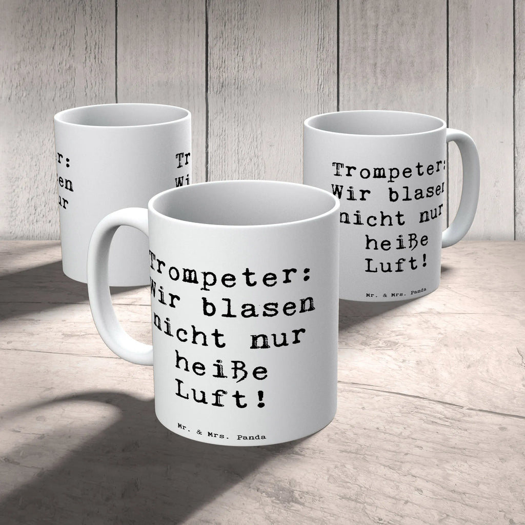 Tasse Spruch Trompete Kunst Kaffeetasse, Bürotasse, Tasse mit Motiven, Keramiktasse, Teetasse, Tasse mit Zitaten, Porzellantasse, Tasse, Geschenktasse, Instrumente, Geschenke Musiker, Musikliebhaber