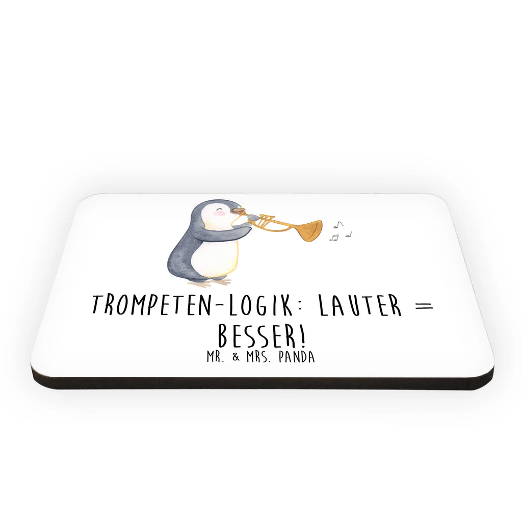 Magnet Trompeten-Logik: Lauter = Besser! Motivmagnete, Notiz Magnet, Whiteboard Magnet, Dekomagnet, Pinnwandmagnet, Kühlschrank Dekoration, Kühlschrankmagnet, Souvenir Magnet, Instrumente, Geschenke Musiker, Musikliebhaber